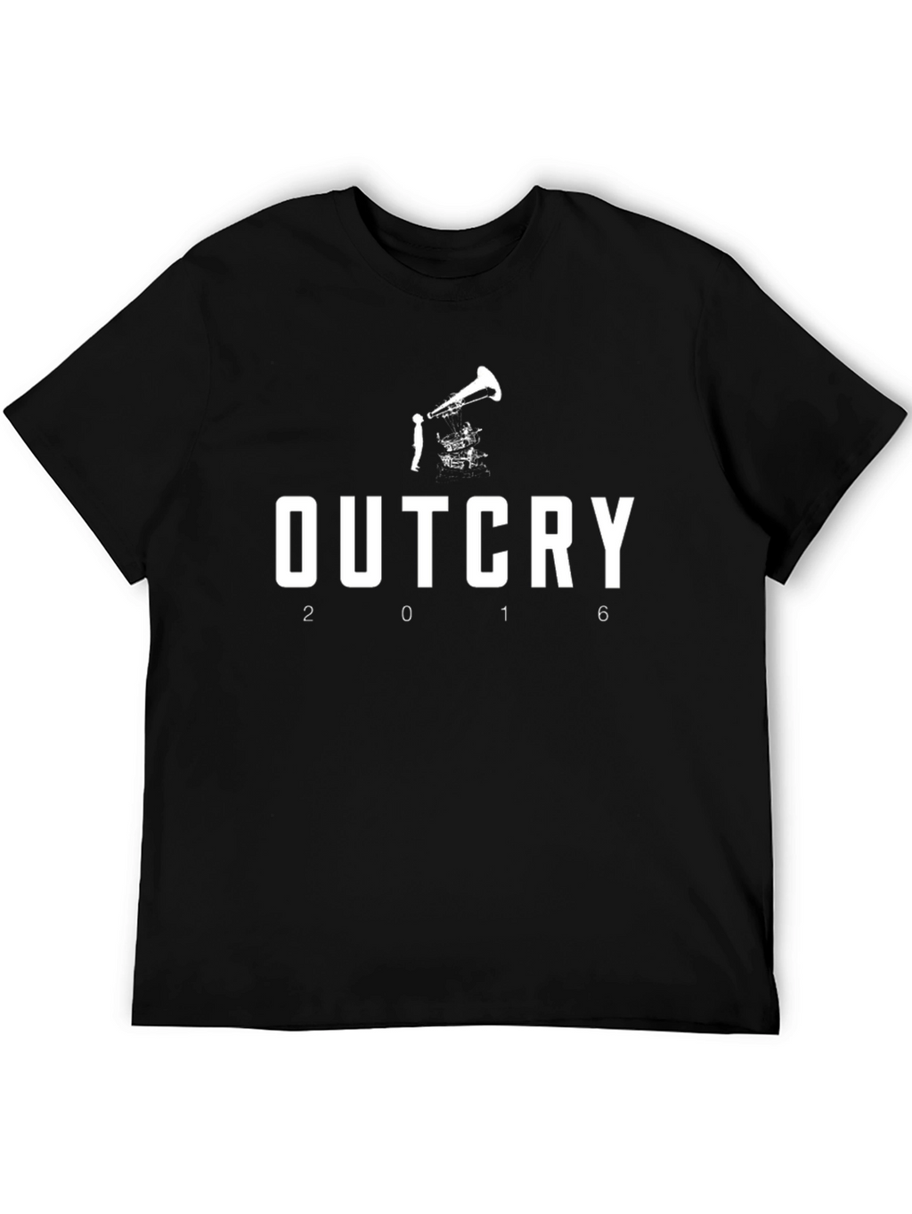 Outcry 2016 Black Graphic Tee