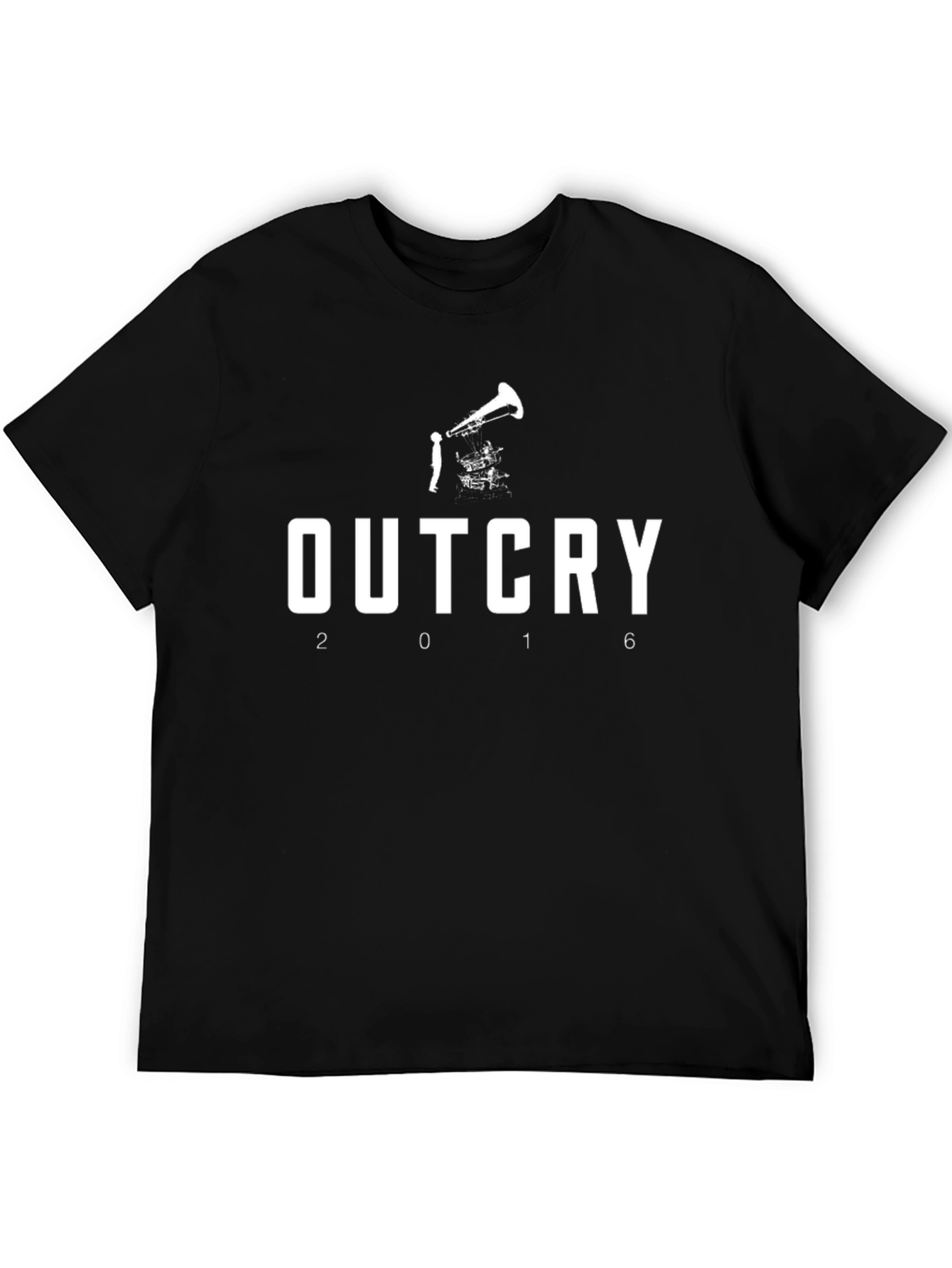 Outcry 2016 Black Graphic Tee