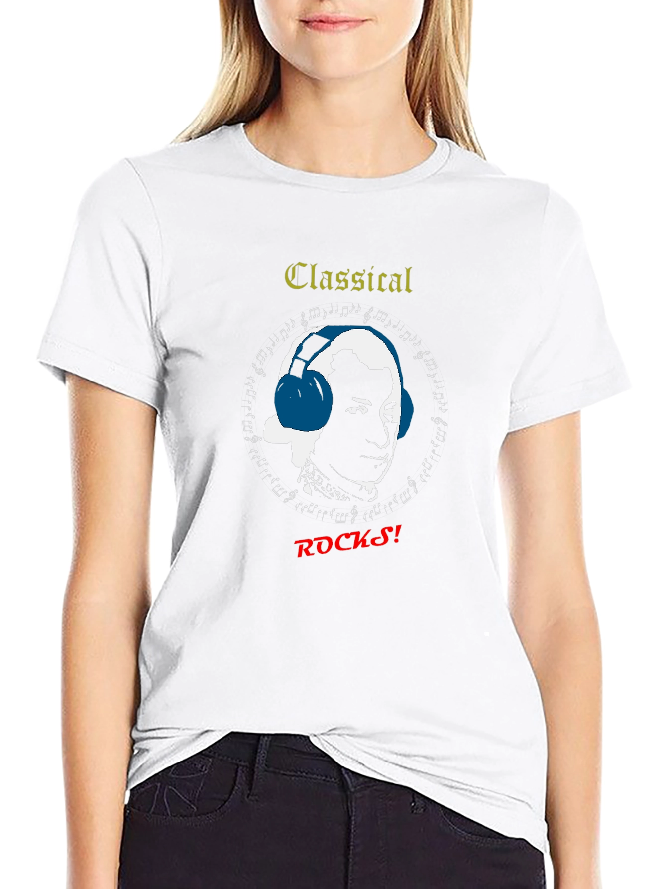 Classical Rocks Mozart T-Shirt