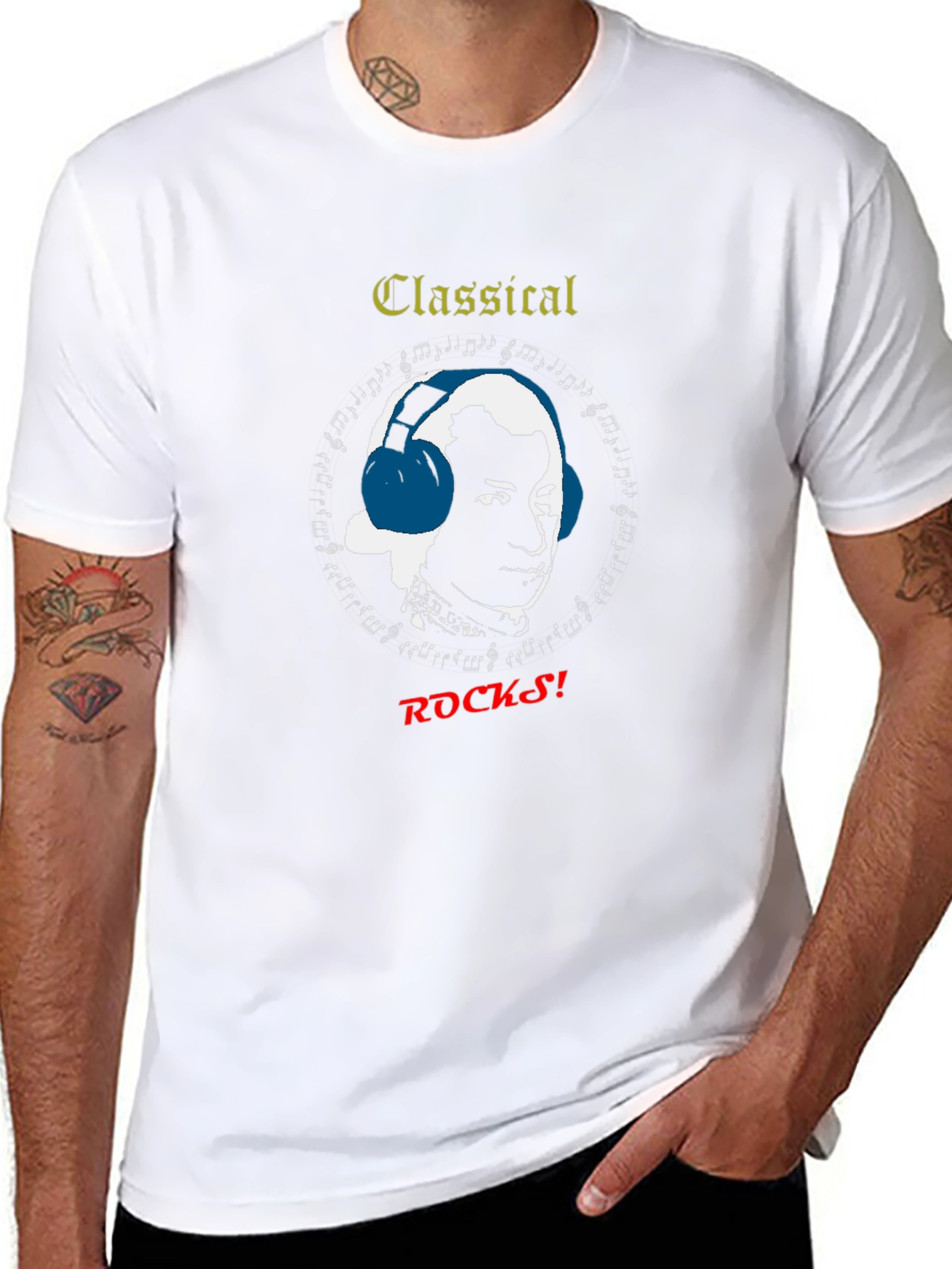 Classical Rocks Mozart T-Shirt