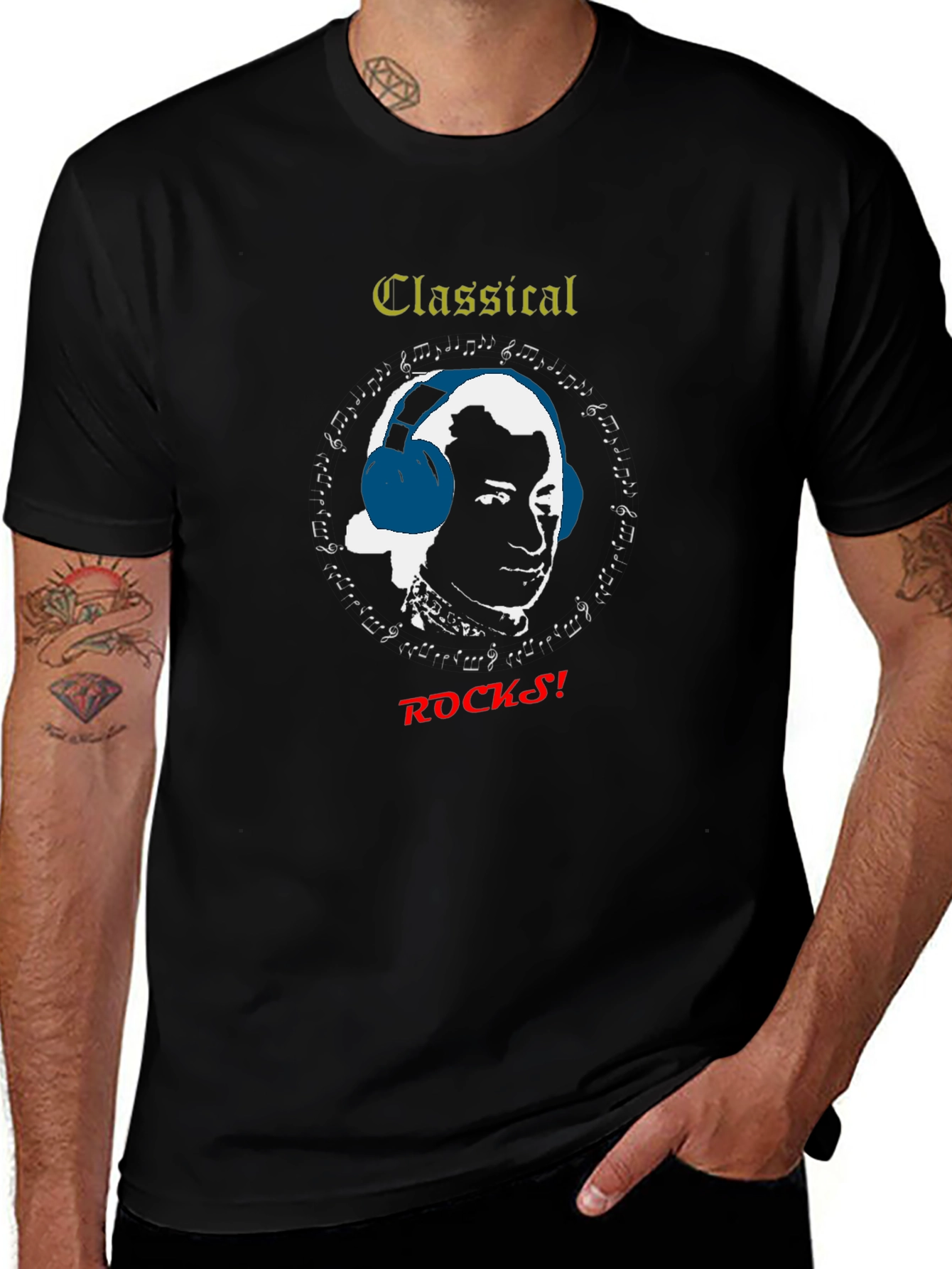 Classical Rocks Mozart T-Shirt