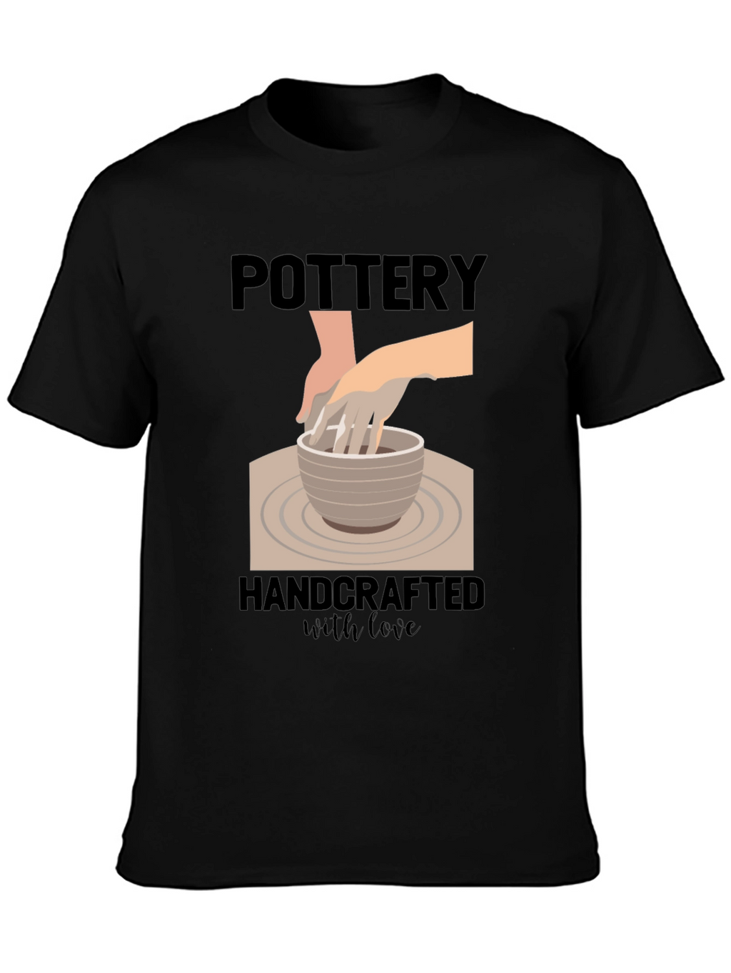 Pottery Handcrafted with Love T-Shirt