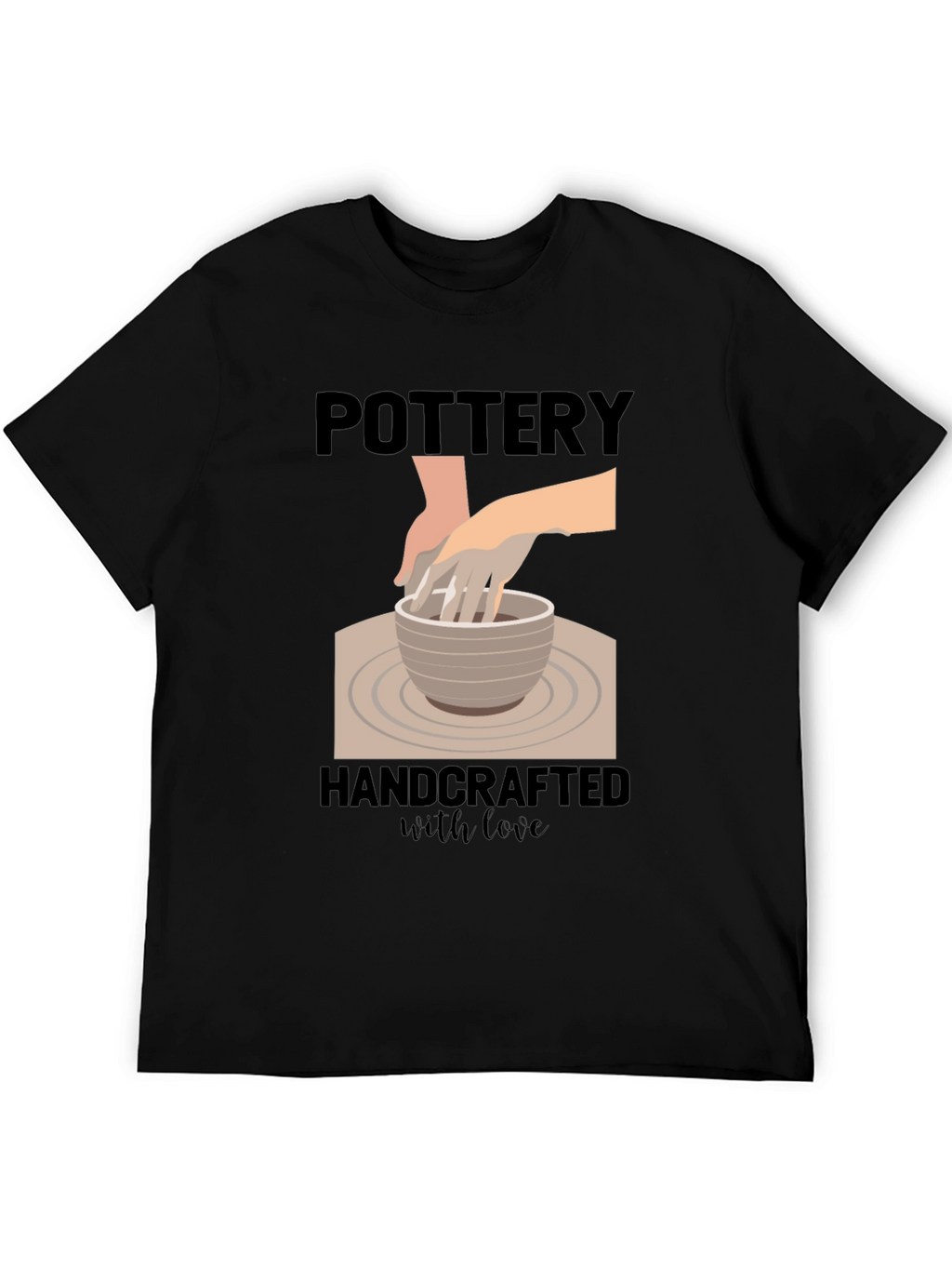 Pottery Handcrafted with Love T-Shirt