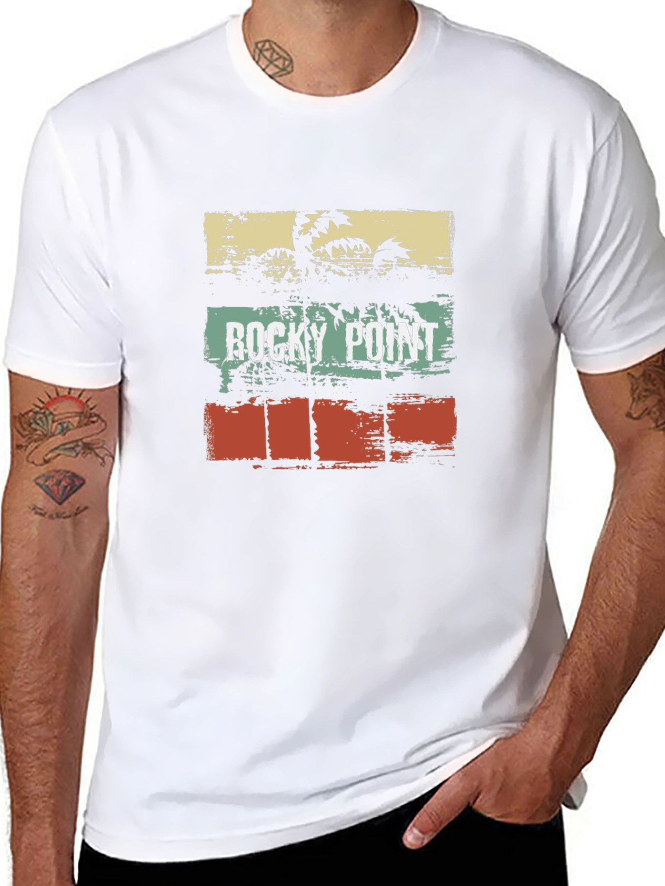 Rocky Point Retro Graphic T-Shirt