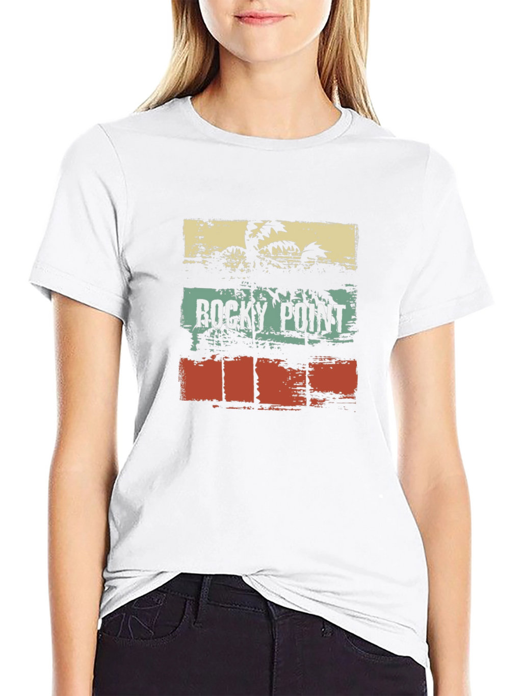 Rocky Point Retro Graphic T-Shirt