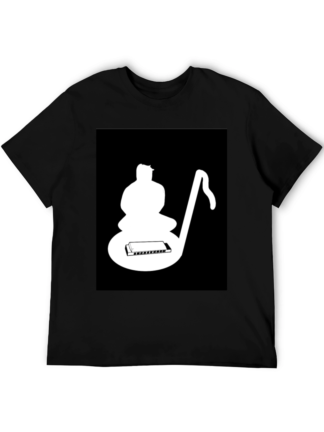 Musical Meditation Black T-Shirt