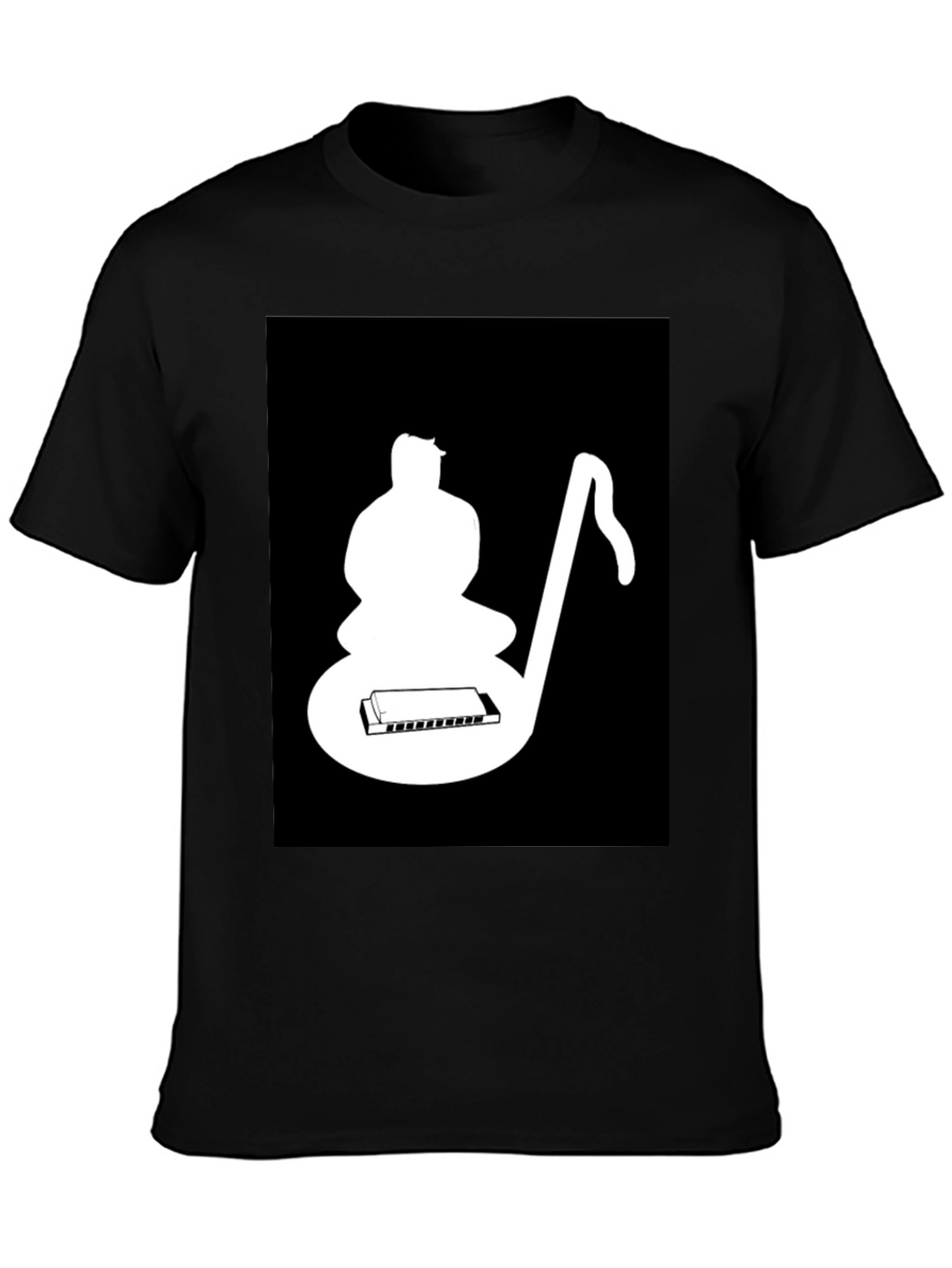 Musical Meditation Black T-Shirt