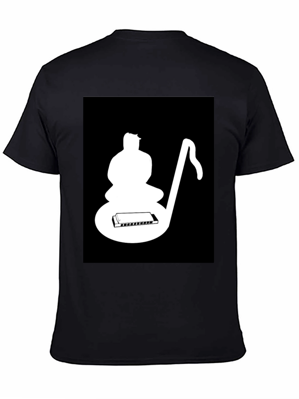 Musical Meditation Black T-Shirt