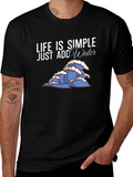 Life is Simple Add Water Graphic Tee
