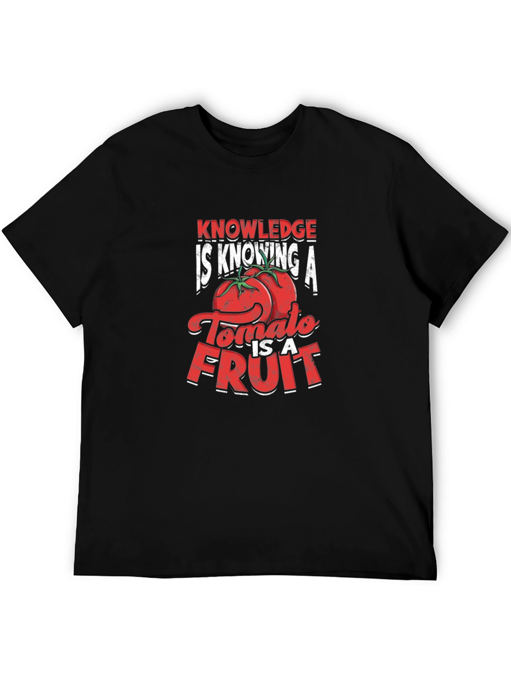 Tomato is a Fruit T-Shirt - Knowledge is Knowing