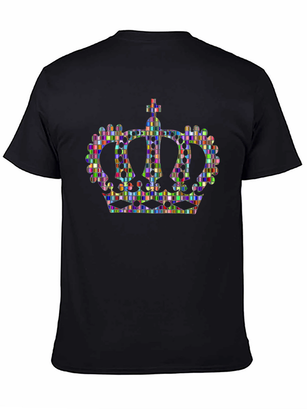 Crown Graphic Black T-Shirt