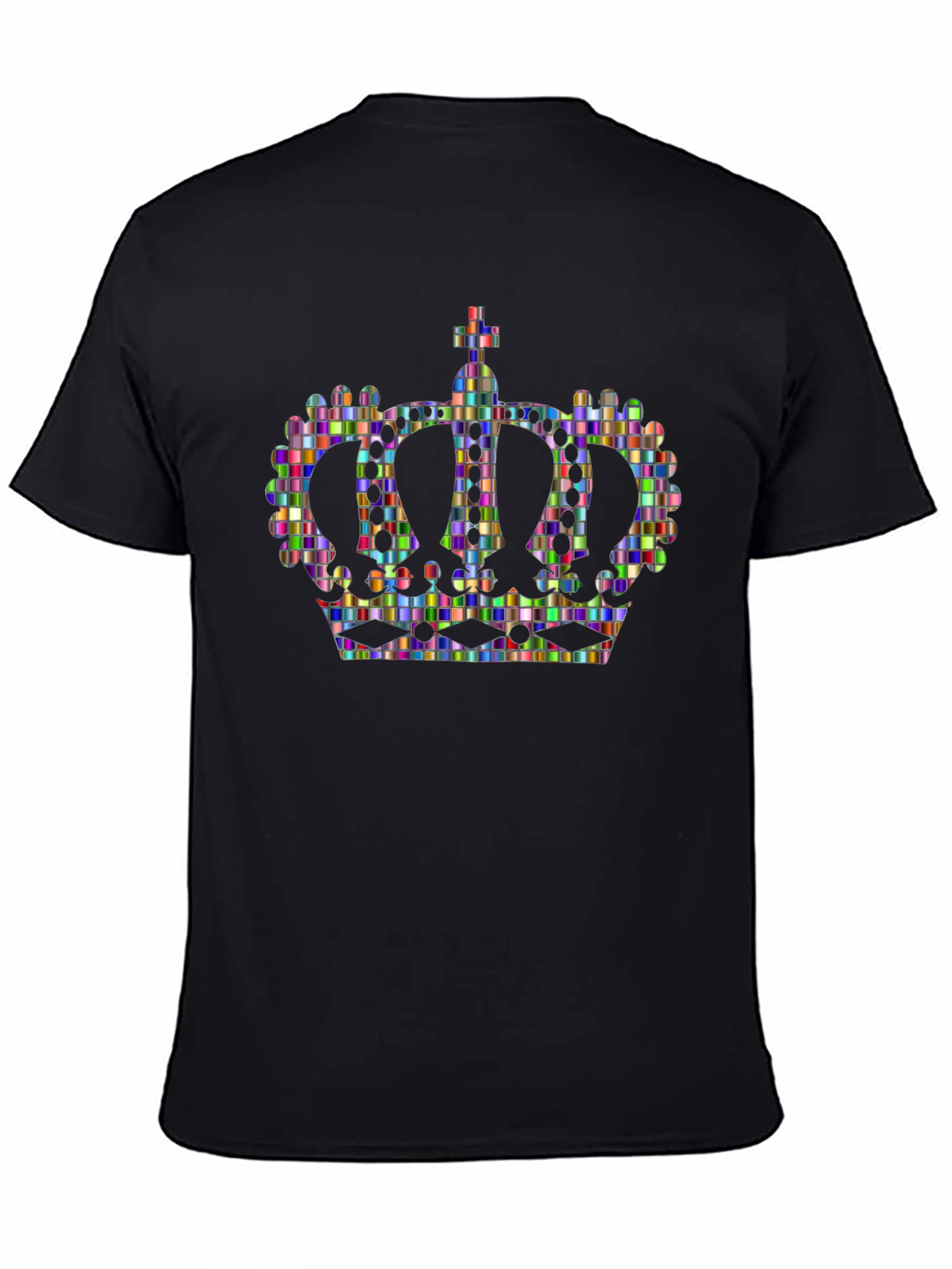 Crown Graphic Black T-Shirt