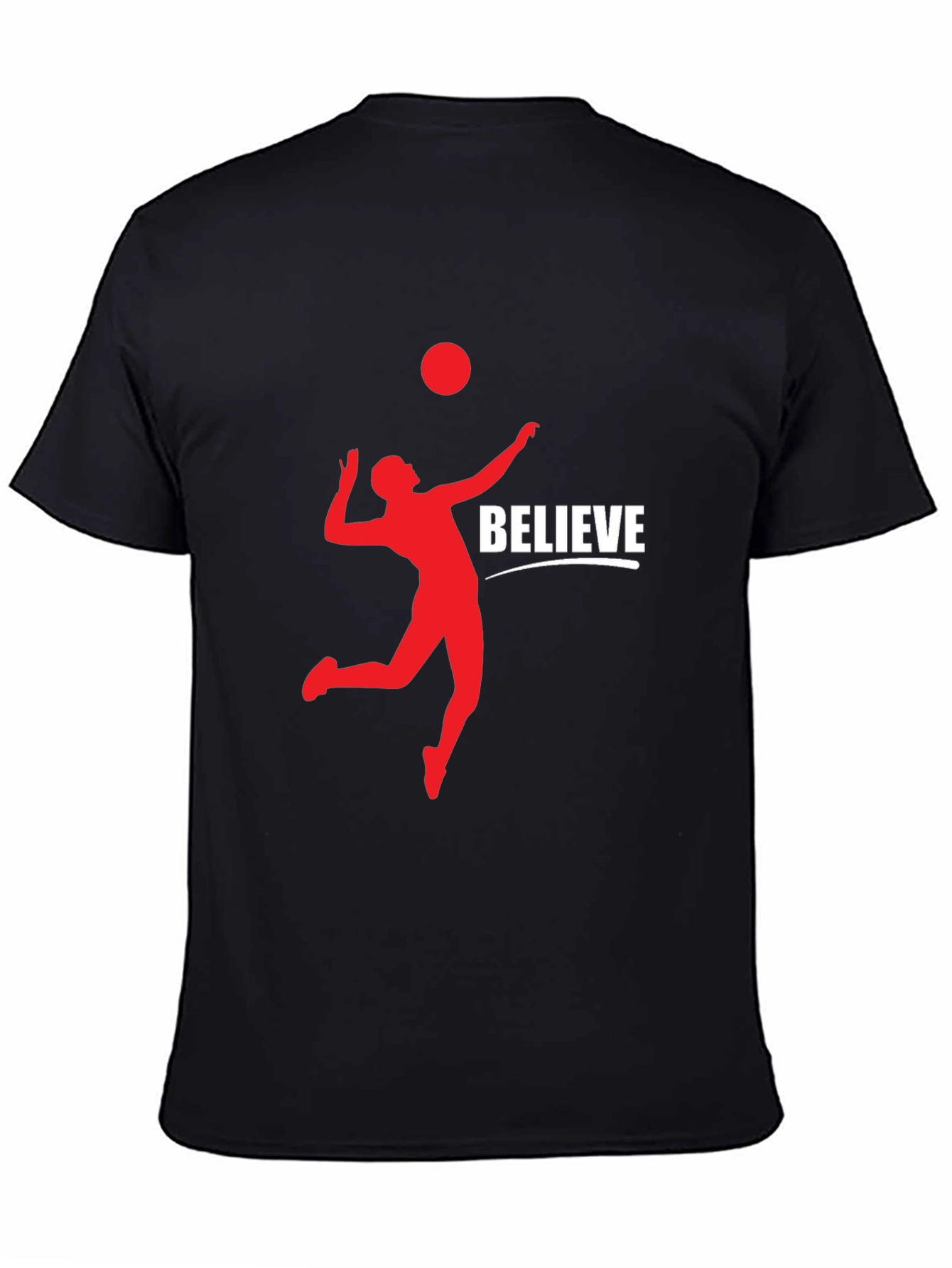 Believe Volleyball Graphic Tee - Stylish & Comfortable