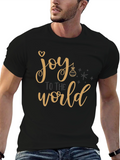 Joy to the World Christmas Graphic Tee