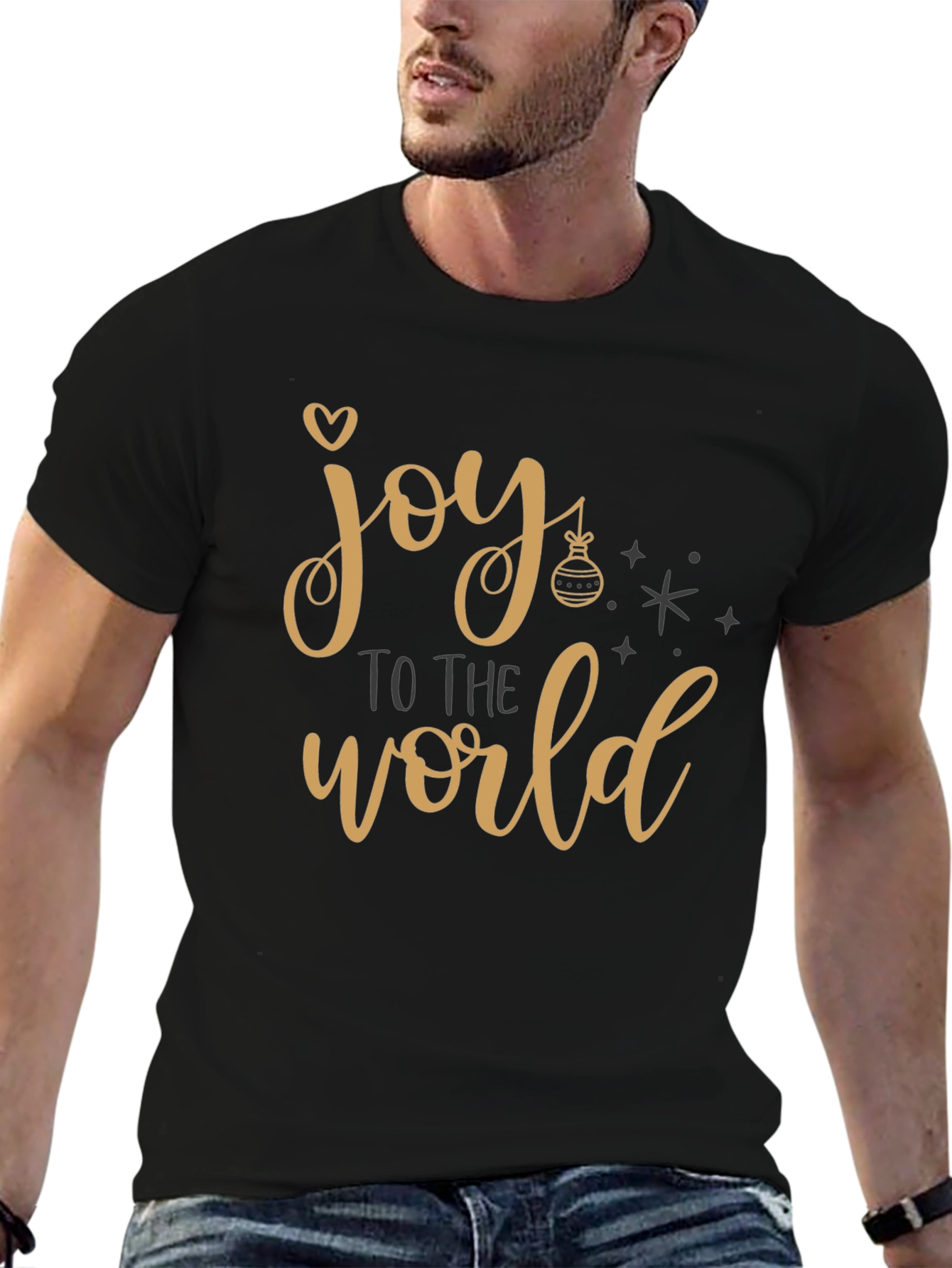 Joy to the World Christmas Graphic Tee