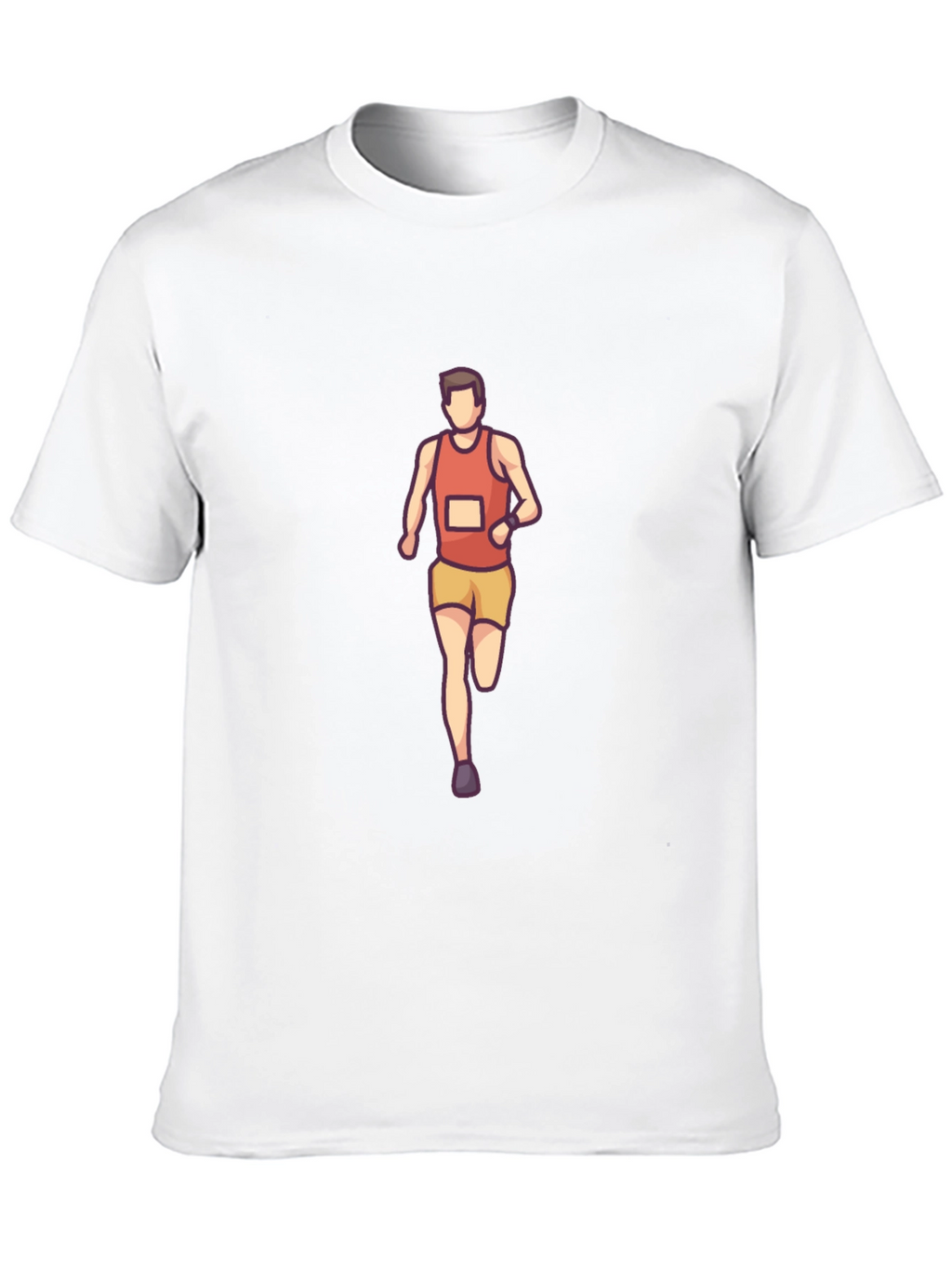 Running Man Graphic Tee - Casual Style