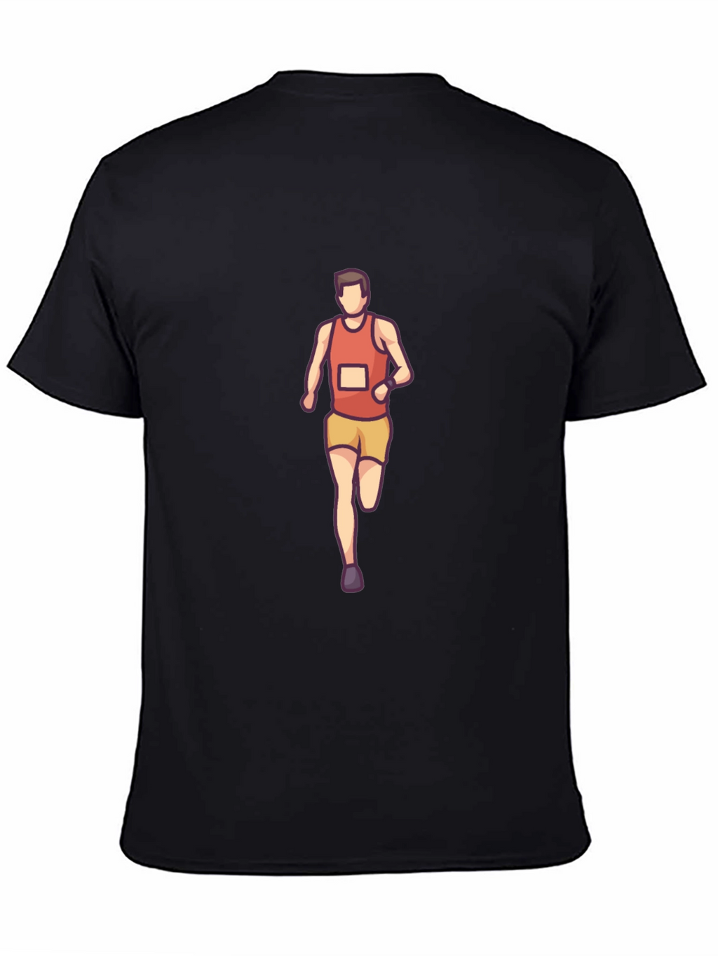 Running Man Graphic Tee - Casual Style