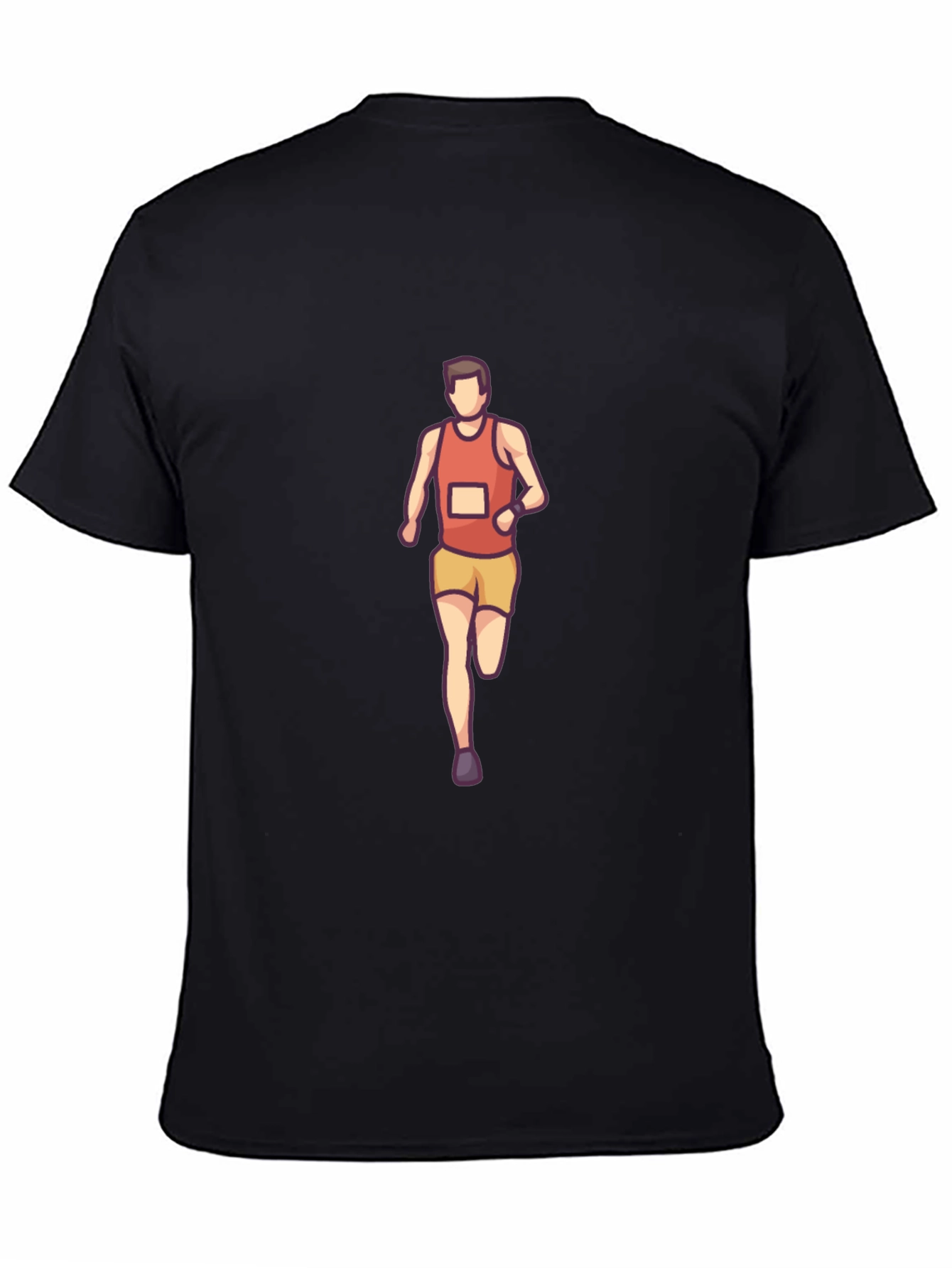 Running Man Graphic Tee - Casual Style