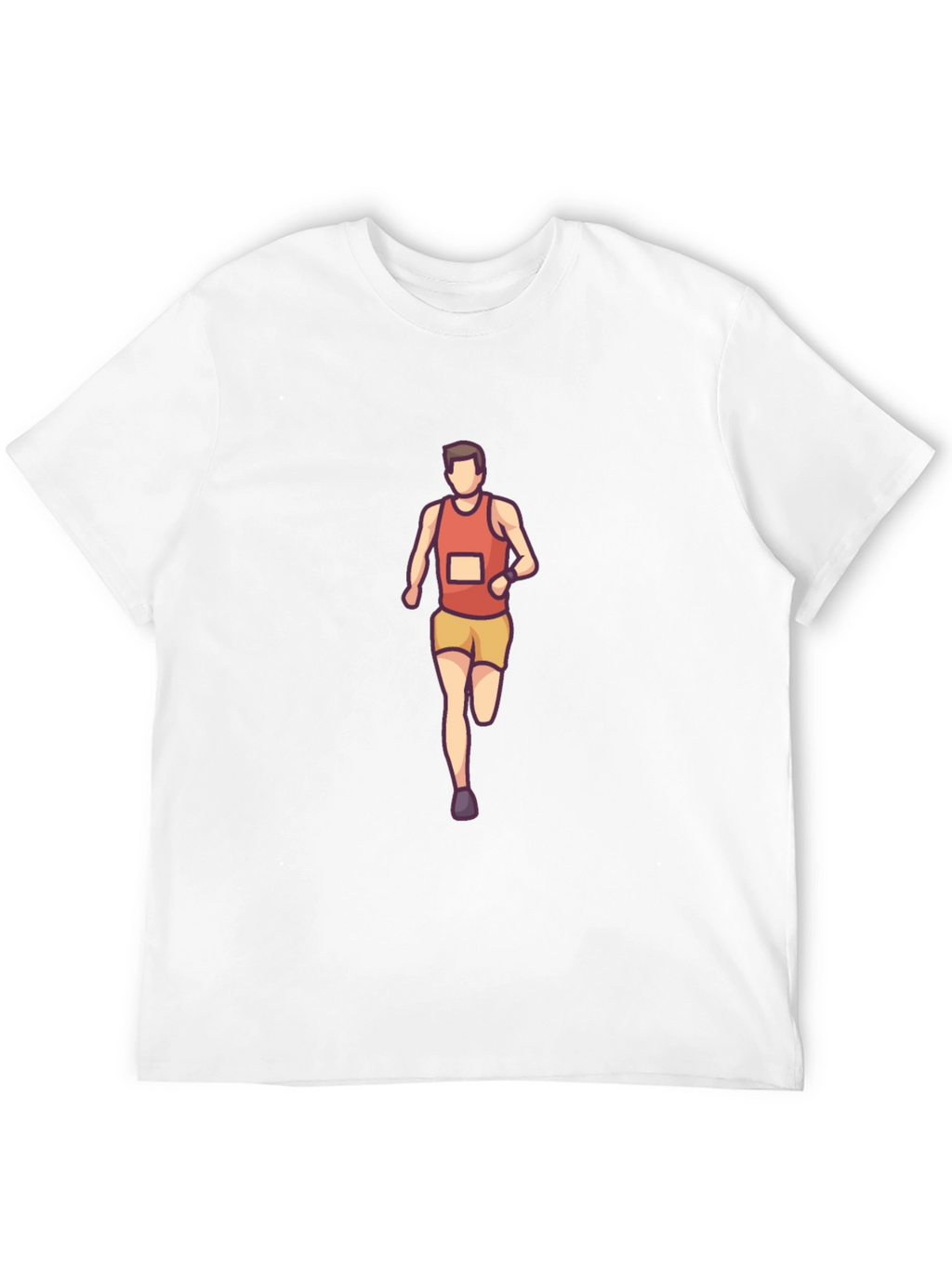 Running Man Graphic Tee - Casual Style