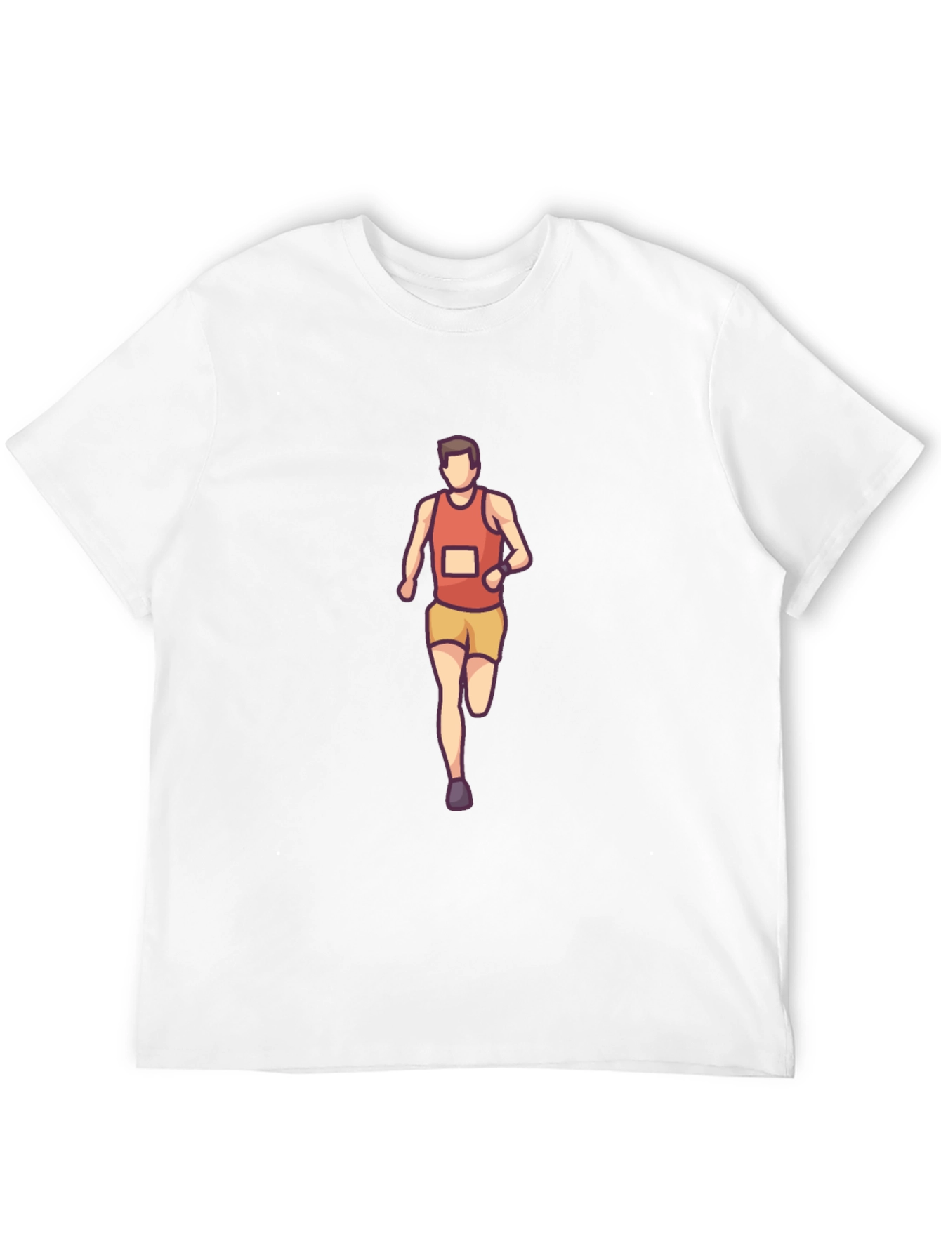 Running Man Graphic Tee - Casual Style