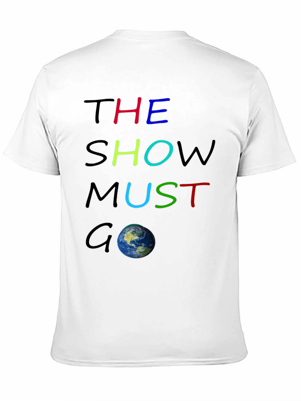 The Show Must Go On Graphic Tee