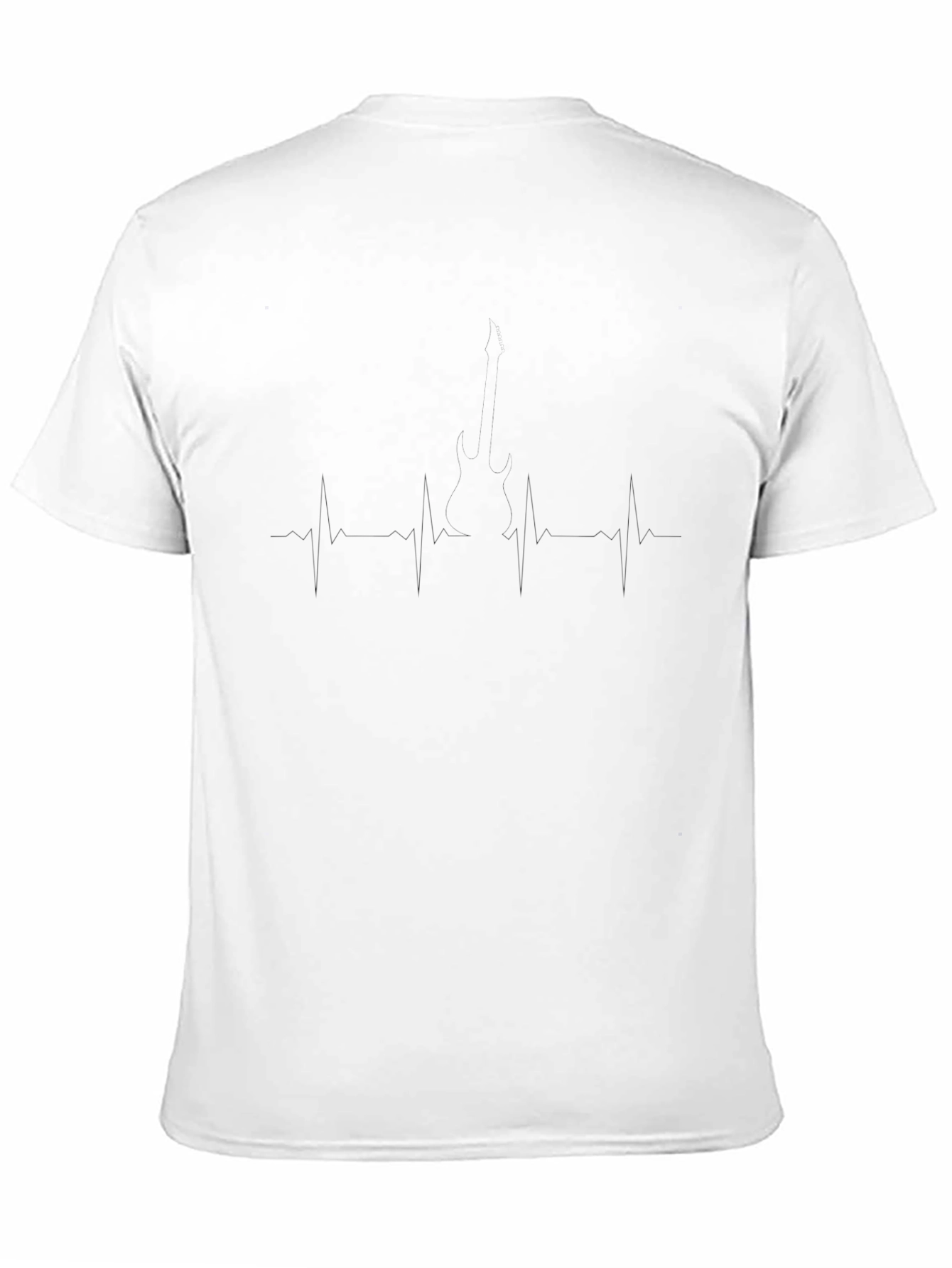 Heartbeat Line Black T-Shirt