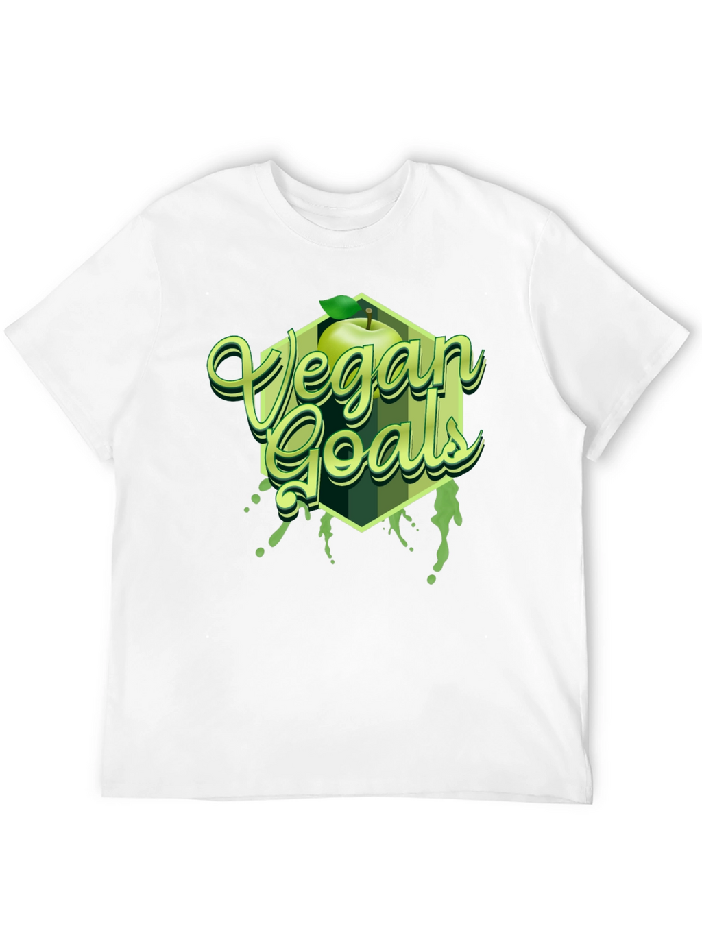 Vegan Goals Apple T-Shirt