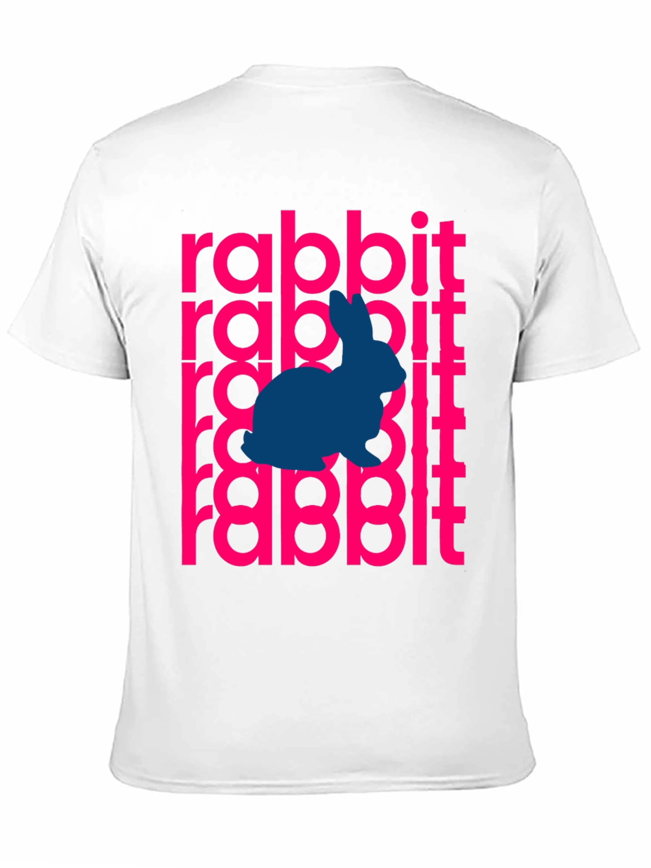 Rabbit Graphic T-Shirt - Mens Black Tee