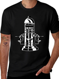 Retro Coffee Machine T-Shirt - Black