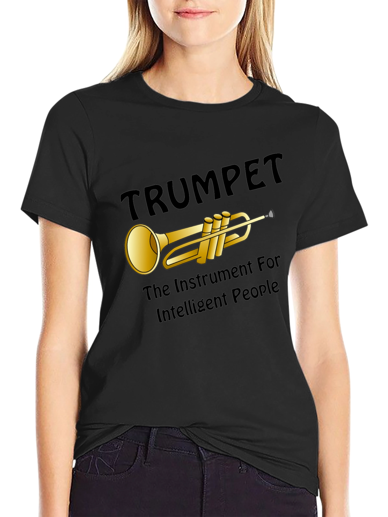 Trumpet Instrument T-Shirt for Intelligent People