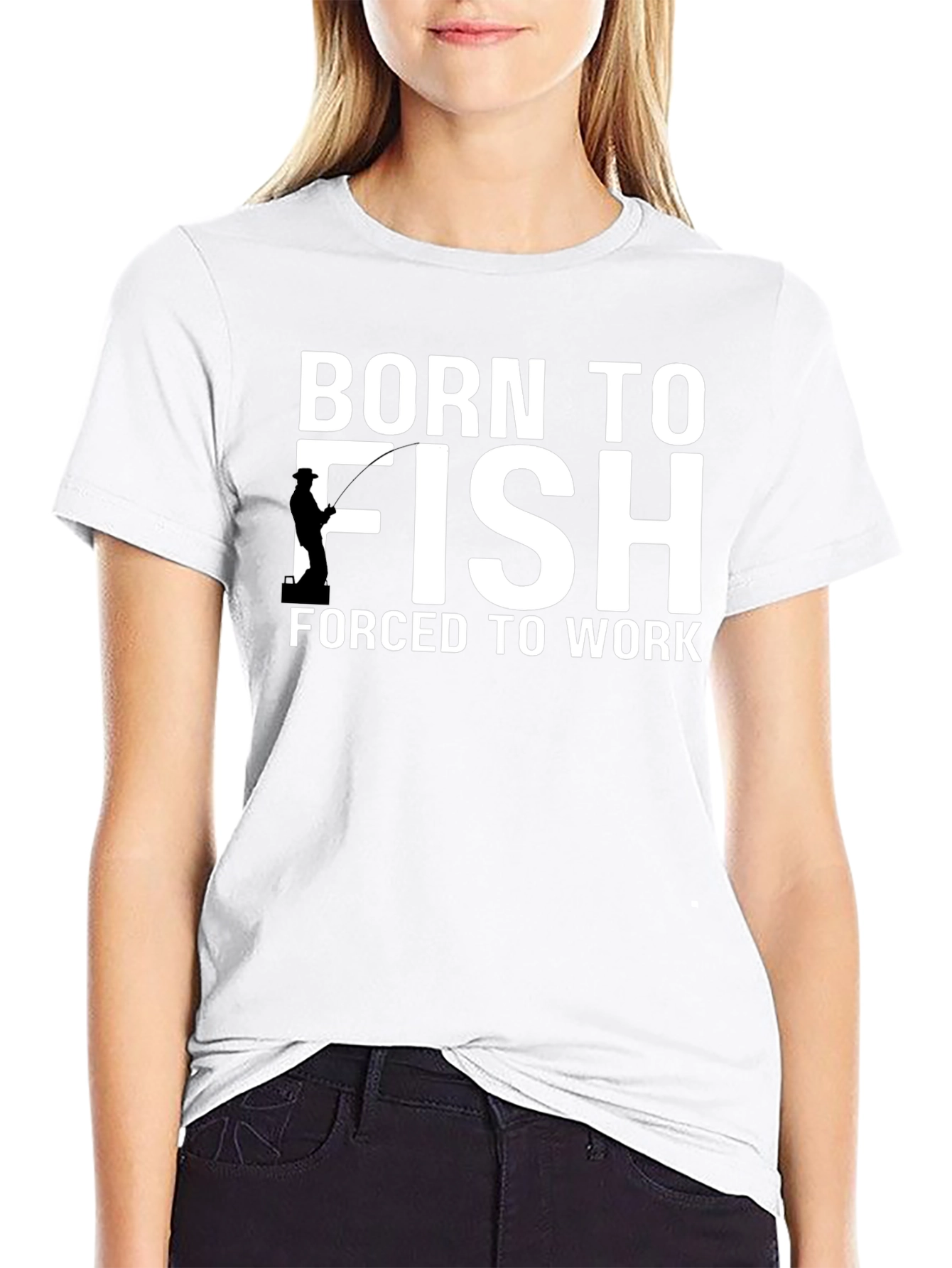 Born to Fish T-Shirt - Funny Fishing Tee