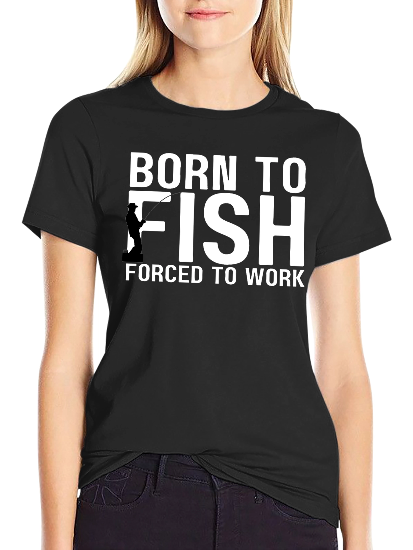 Born to Fish T-Shirt - Funny Fishing Tee