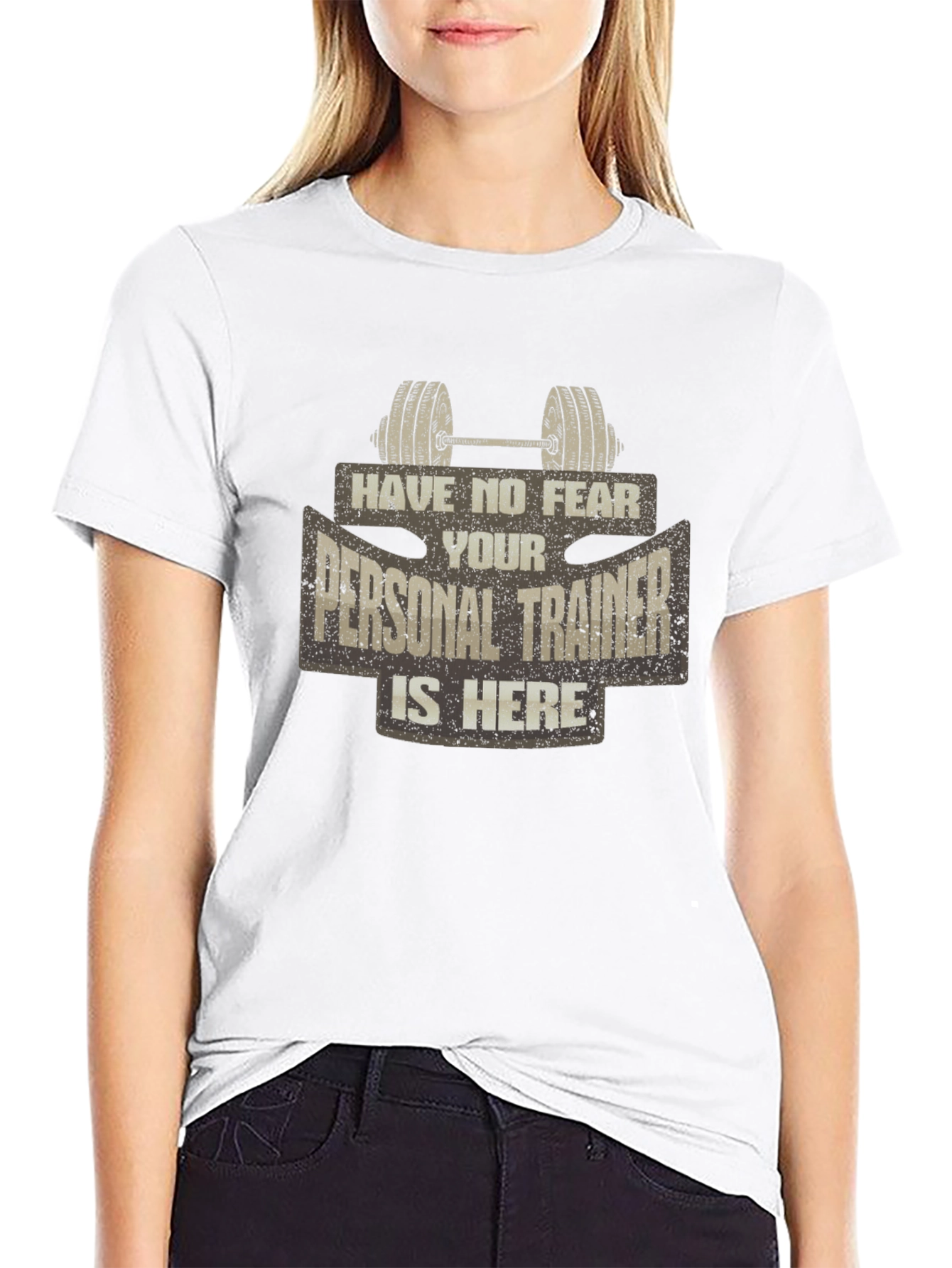 Personal Trainer Graphic Tee - No Fear Gym Shirt