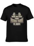 Personal Trainer Graphic Tee - No Fear Gym Shirt