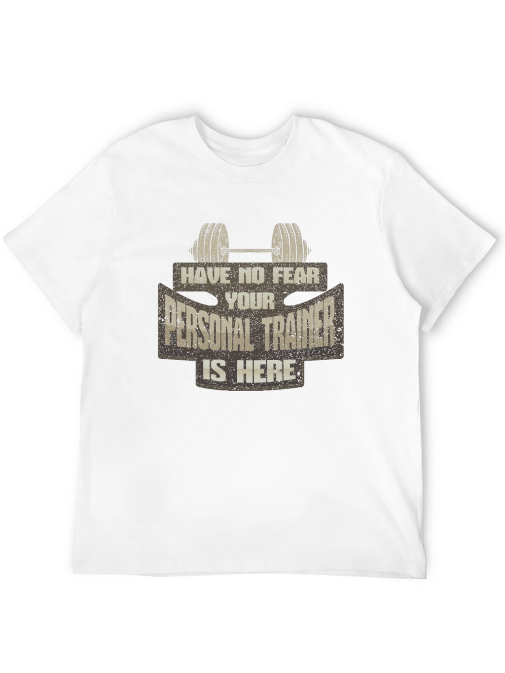 Personal Trainer Graphic Tee - No Fear Gym Shirt