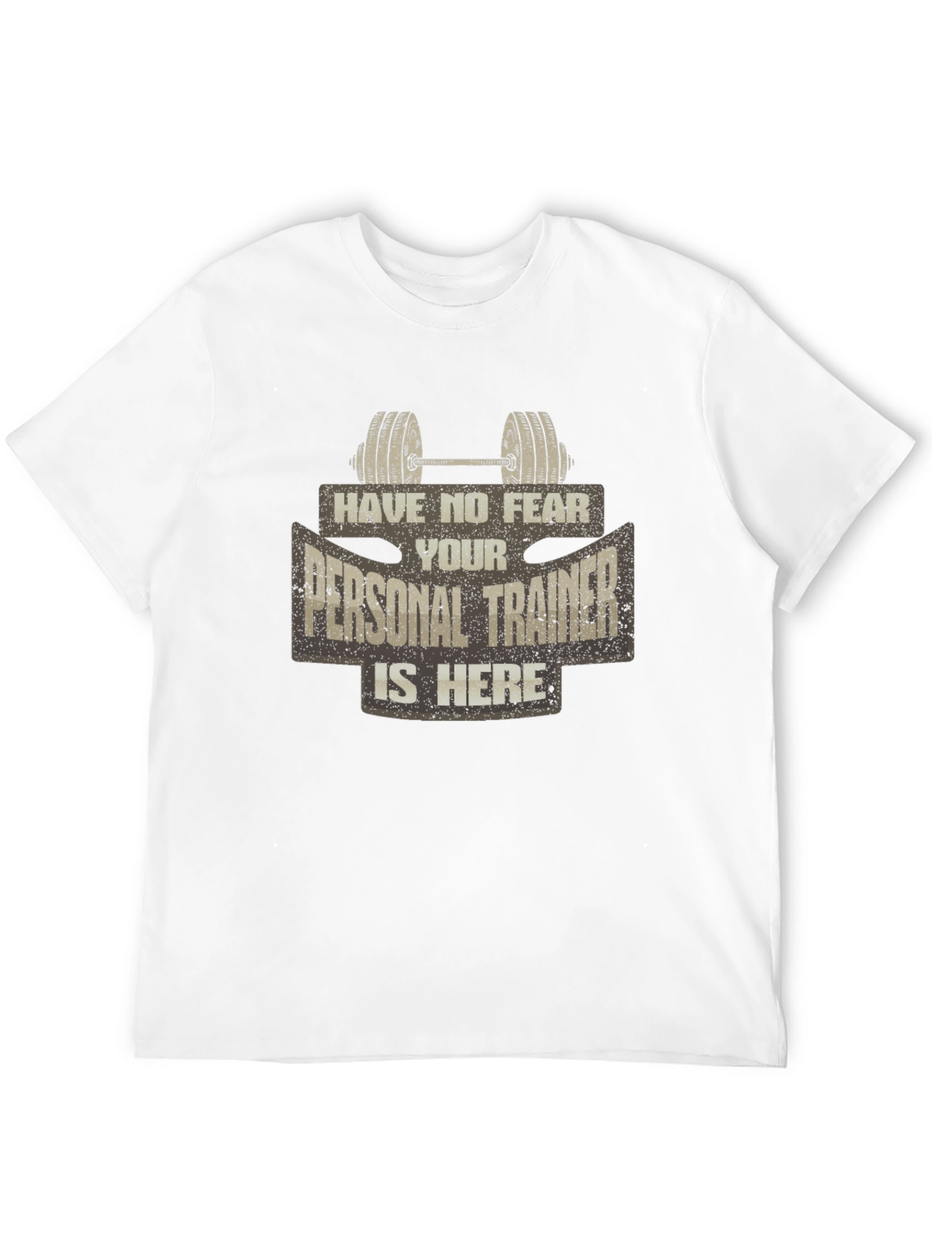 Personal Trainer Graphic Tee - No Fear Gym Shirt
