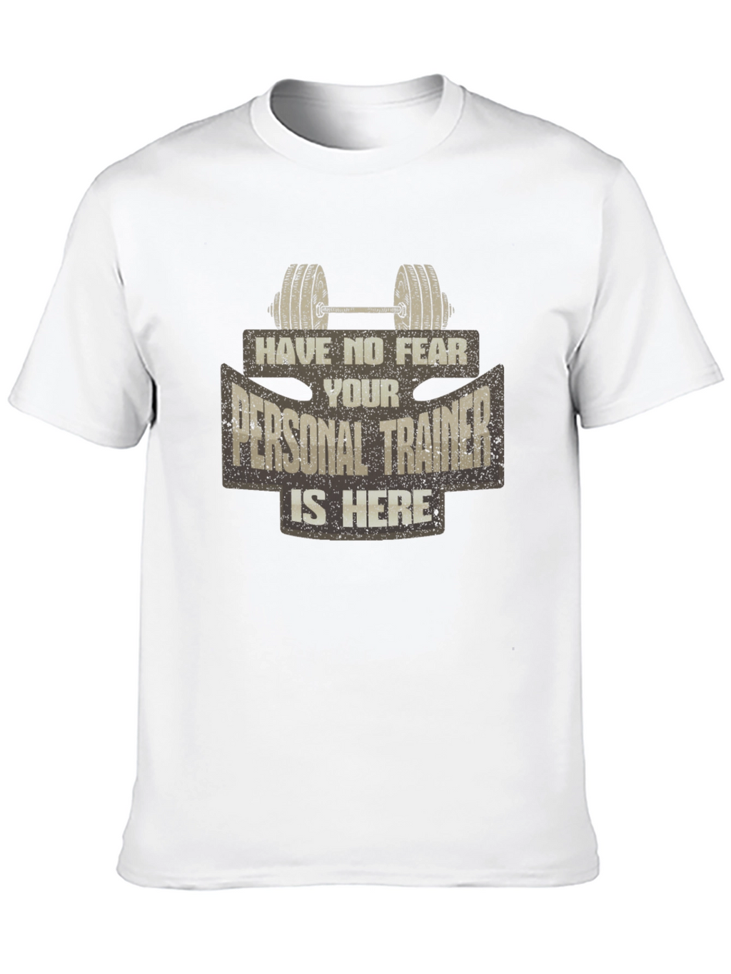 Personal Trainer Graphic Tee - No Fear Gym Shirt