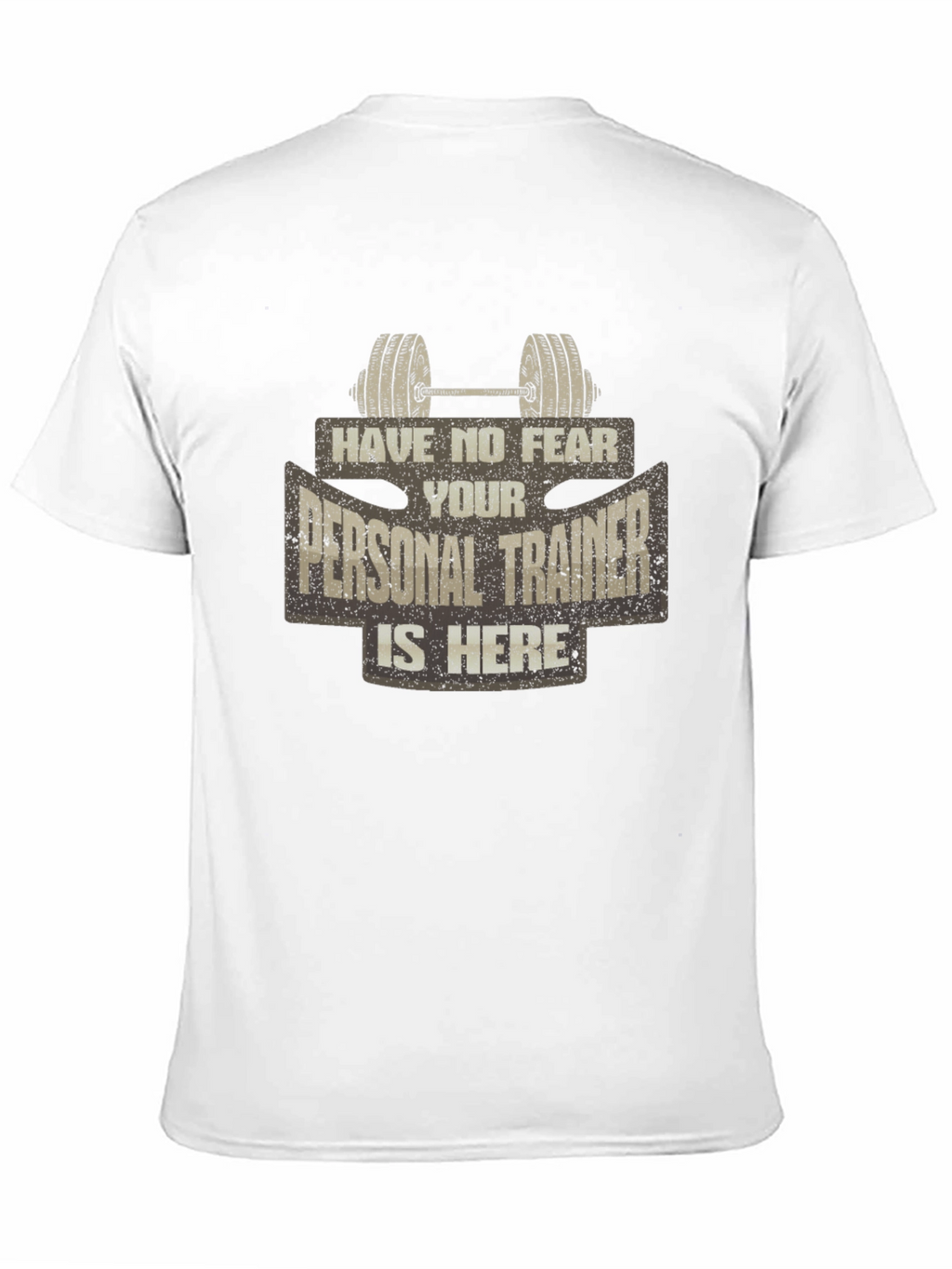 Personal Trainer Graphic Tee - No Fear Gym Shirt