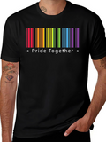 Pride Together Rainbow Barcode T-Shirt