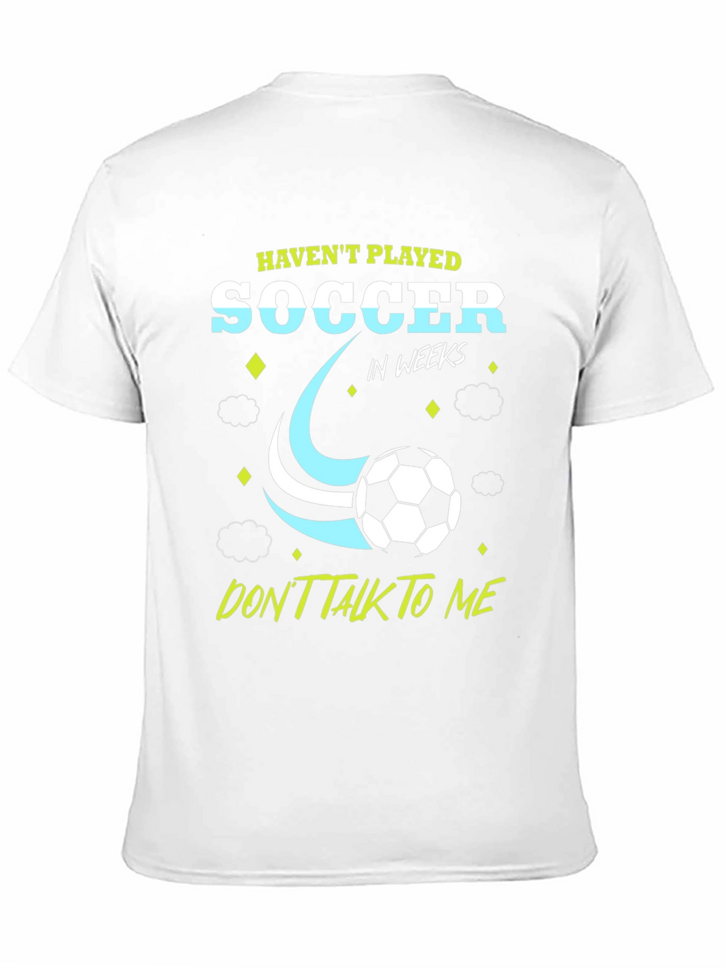 Funny Soccer Player Graphic T-Shirt