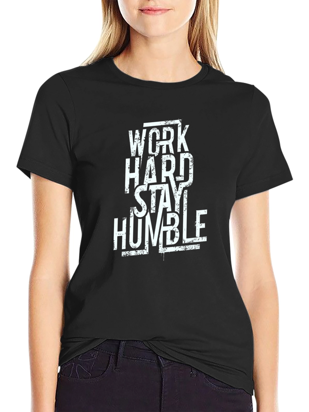 Work Hard Stay Humble Graphic T-Shirt
