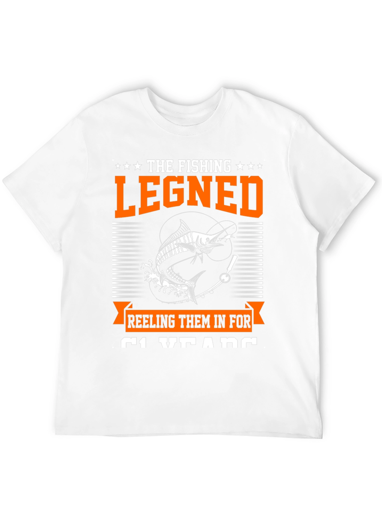 Fishing Legend Black T-Shirt