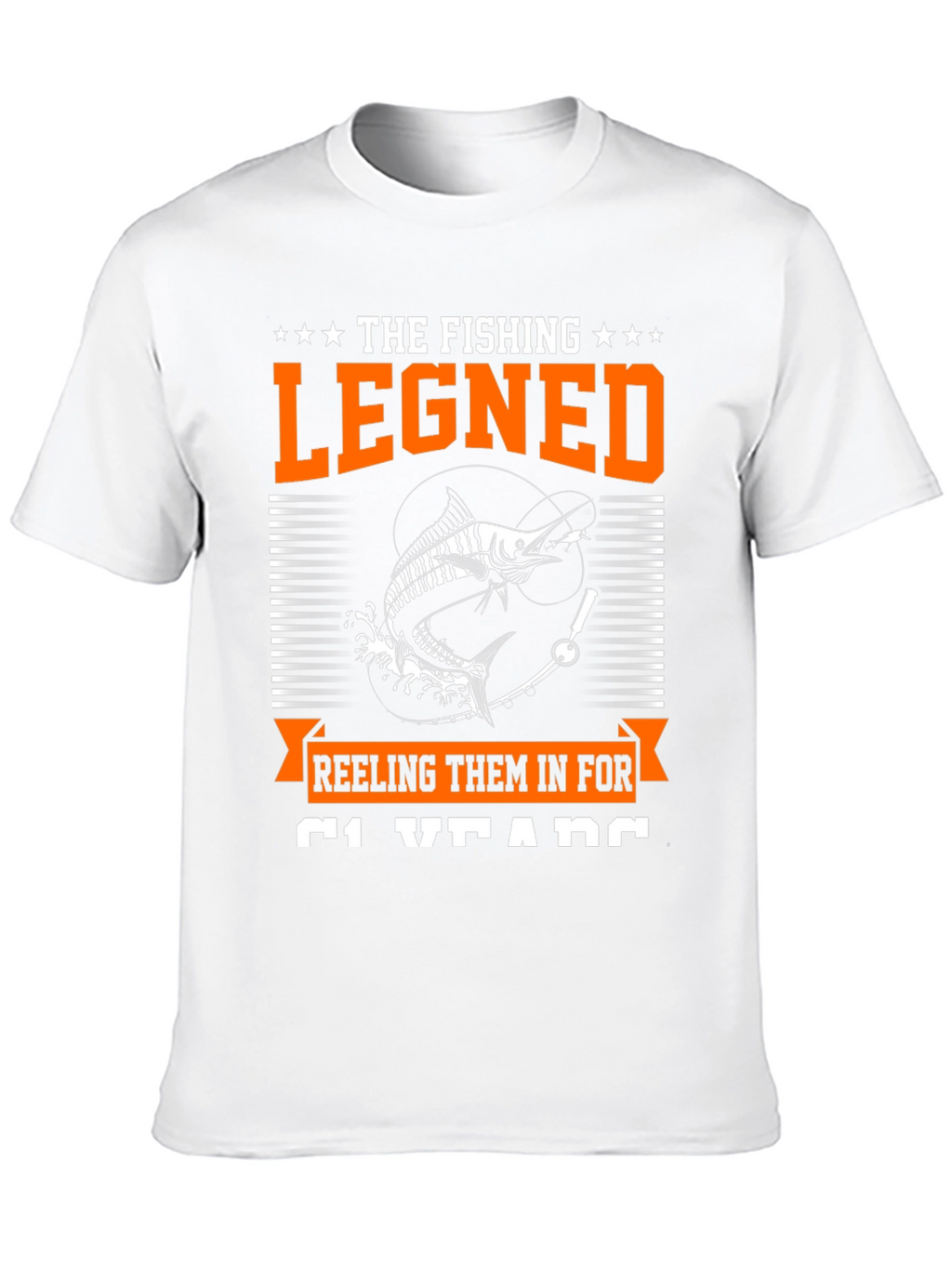 Fishing Legend Black T-Shirt