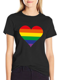 Pride Rainbow Heart T-Shirt