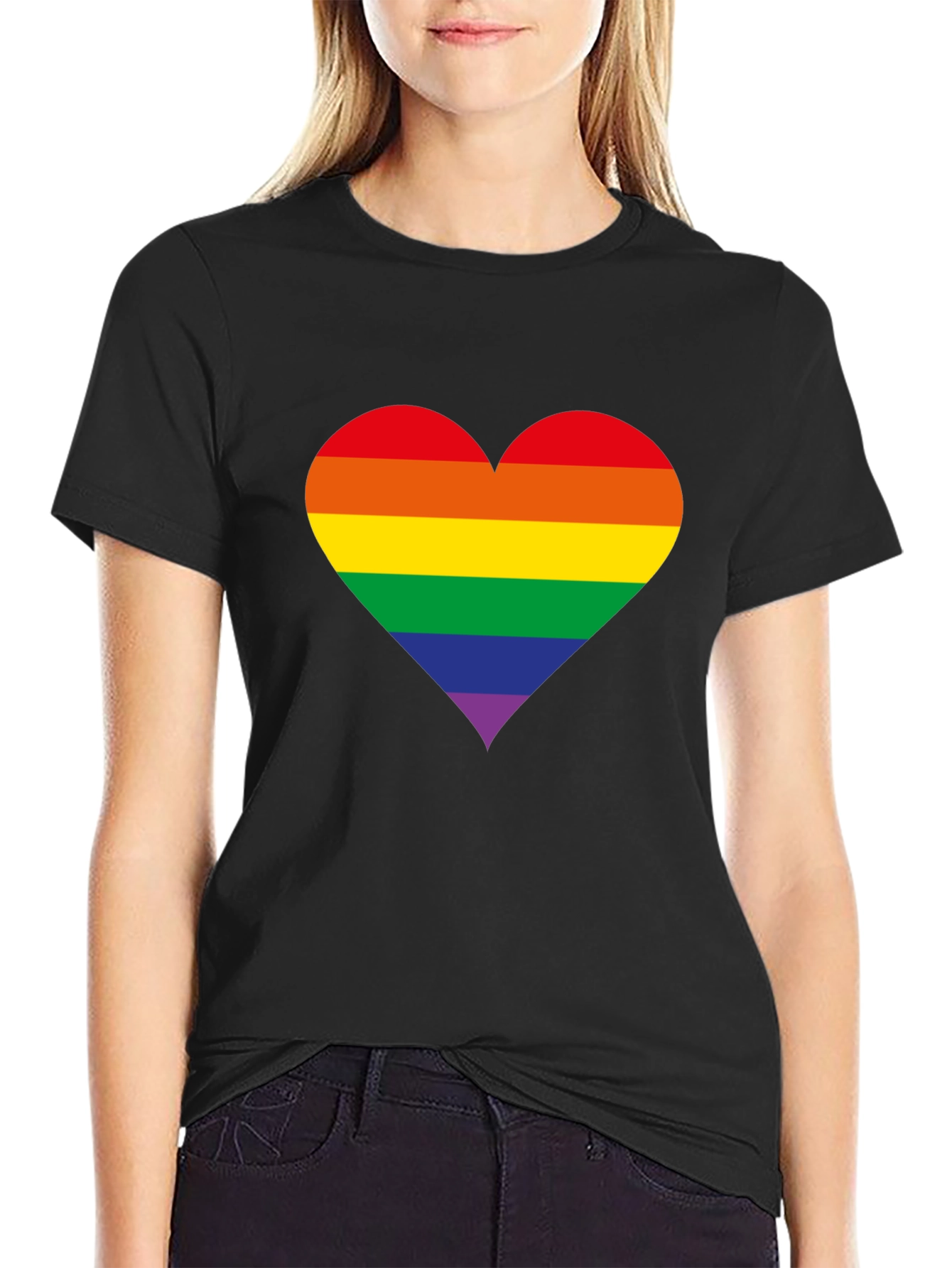 Pride Rainbow Heart T-Shirt