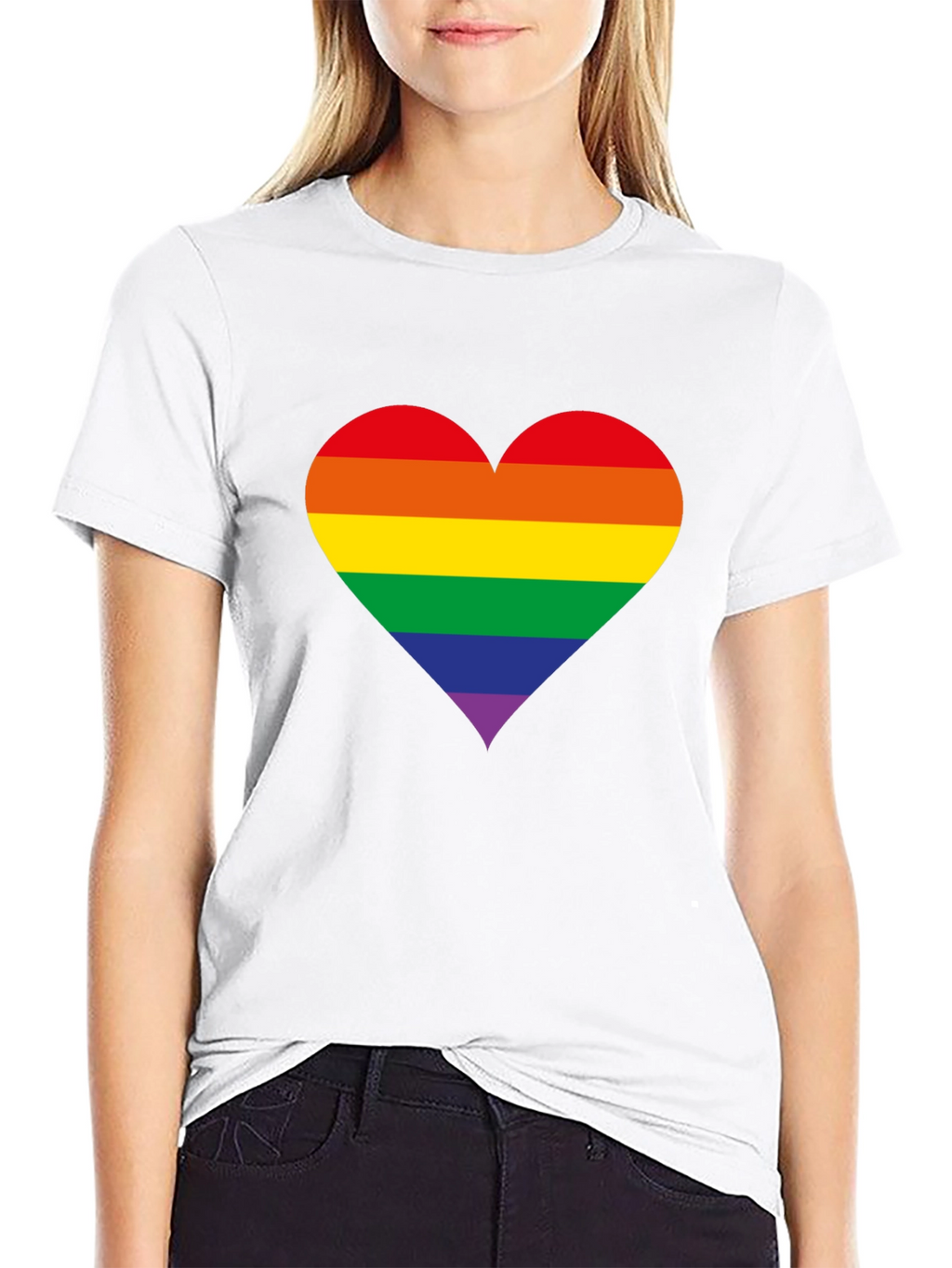 Pride Rainbow Heart T-Shirt