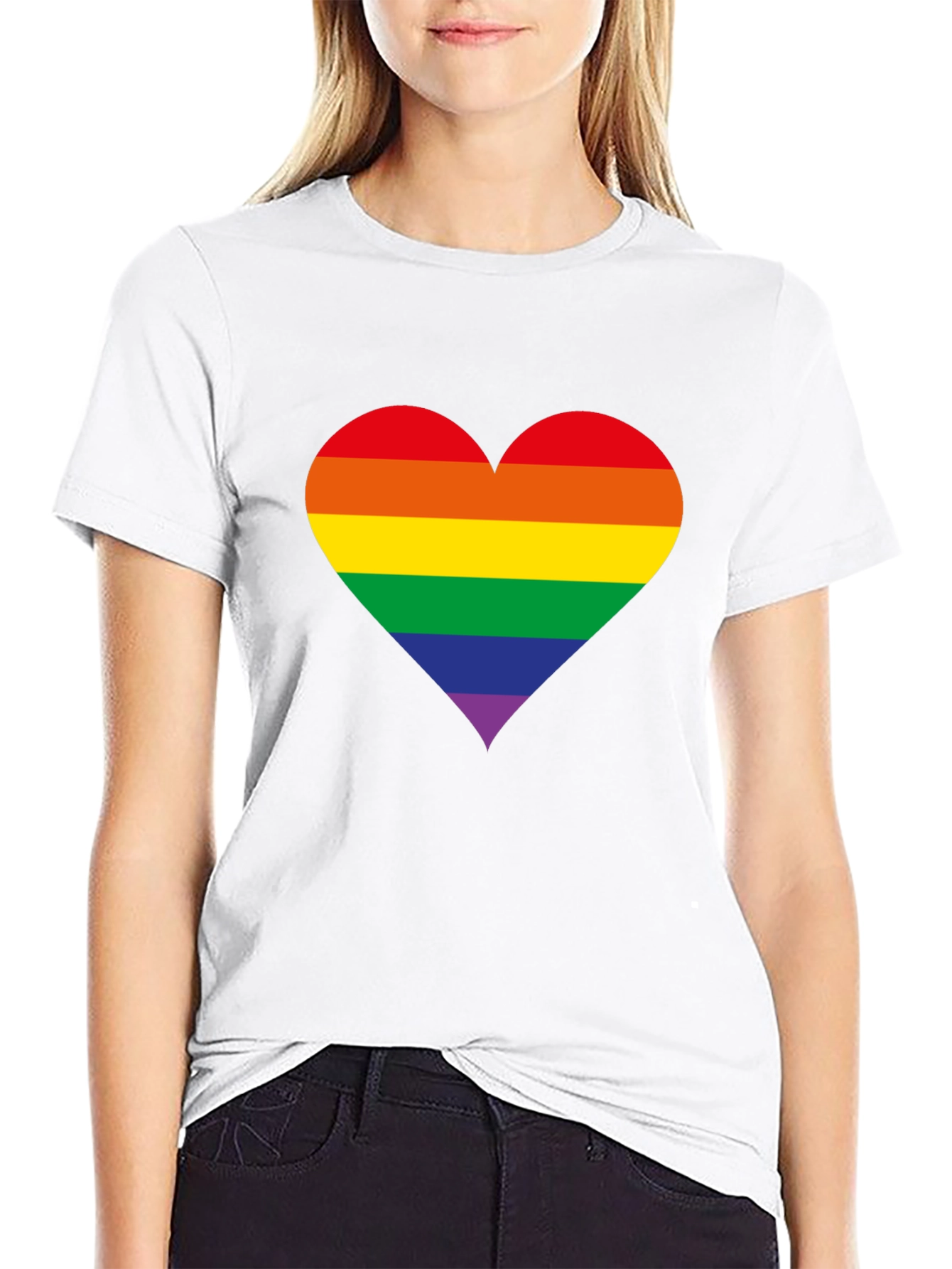 Pride Rainbow Heart T-Shirt