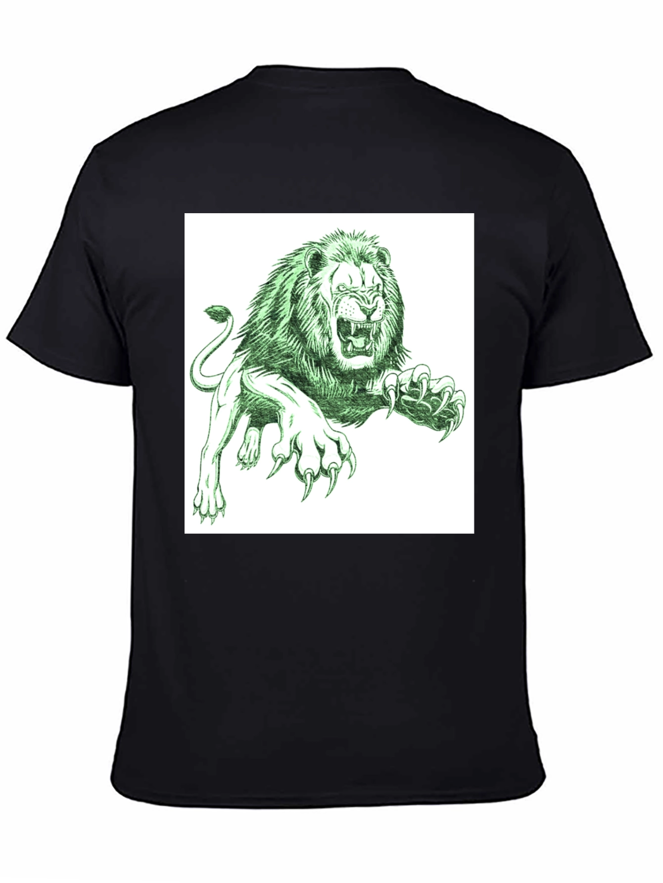 Lion Graphic Tee - Mens Short Sleeve