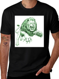 Lion Graphic Tee - Mens Short Sleeve