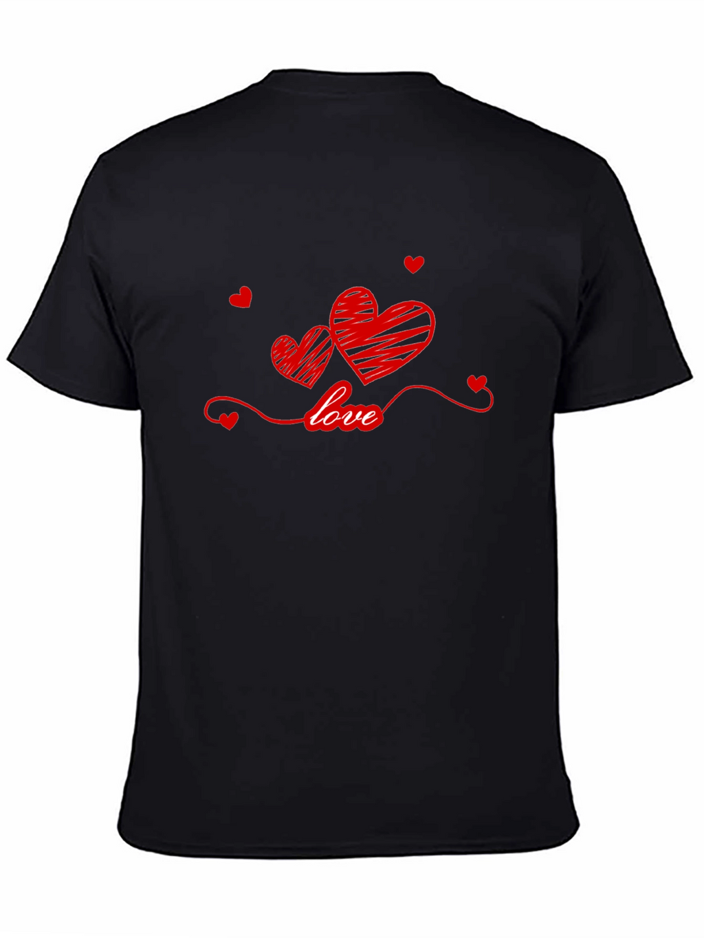 Love Hearts T-Shirt - Stylish Valentines Day Tee